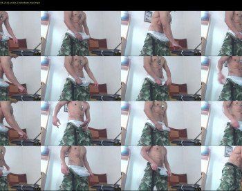 soldier_hugedick — 7 minute Chaturbate male cam show recording, 720p, Apr 7, 2019