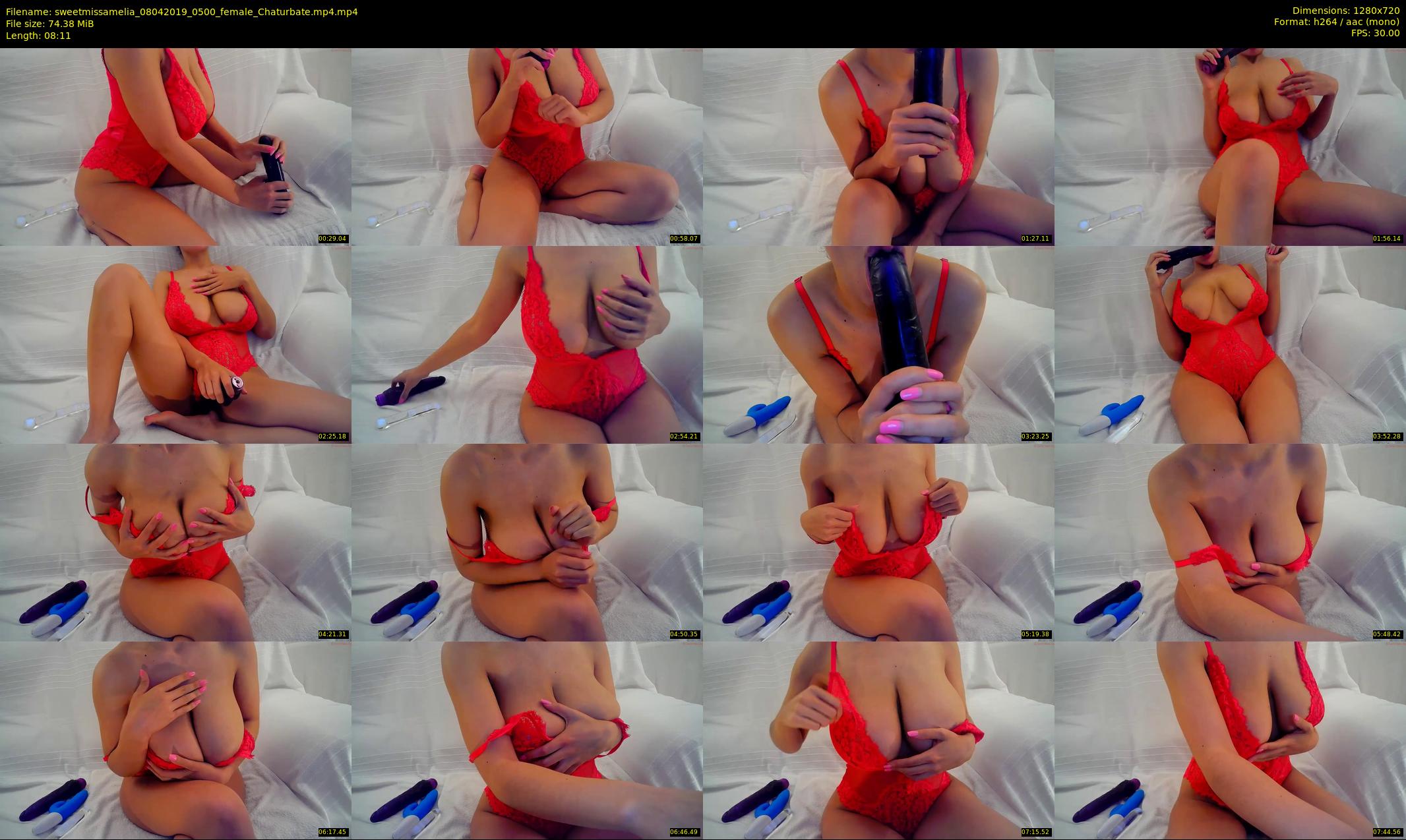 sweetmissamelia — 9 minute Chaturbate female cam show recording, 720p, Apr 8, 2019