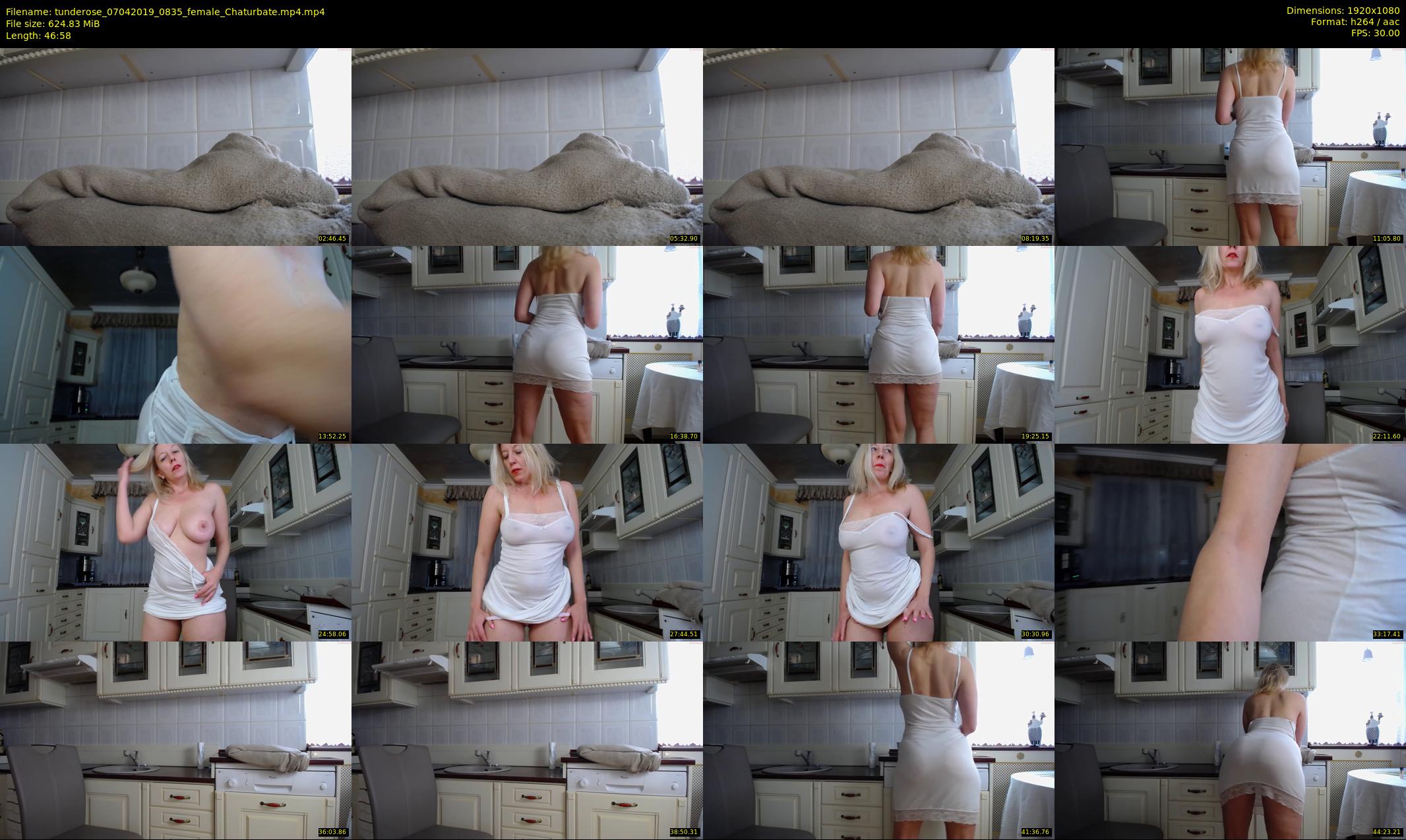 tunderose — 47 minute Chaturbate female cam show recording, 1080p, Apr 7, 2019