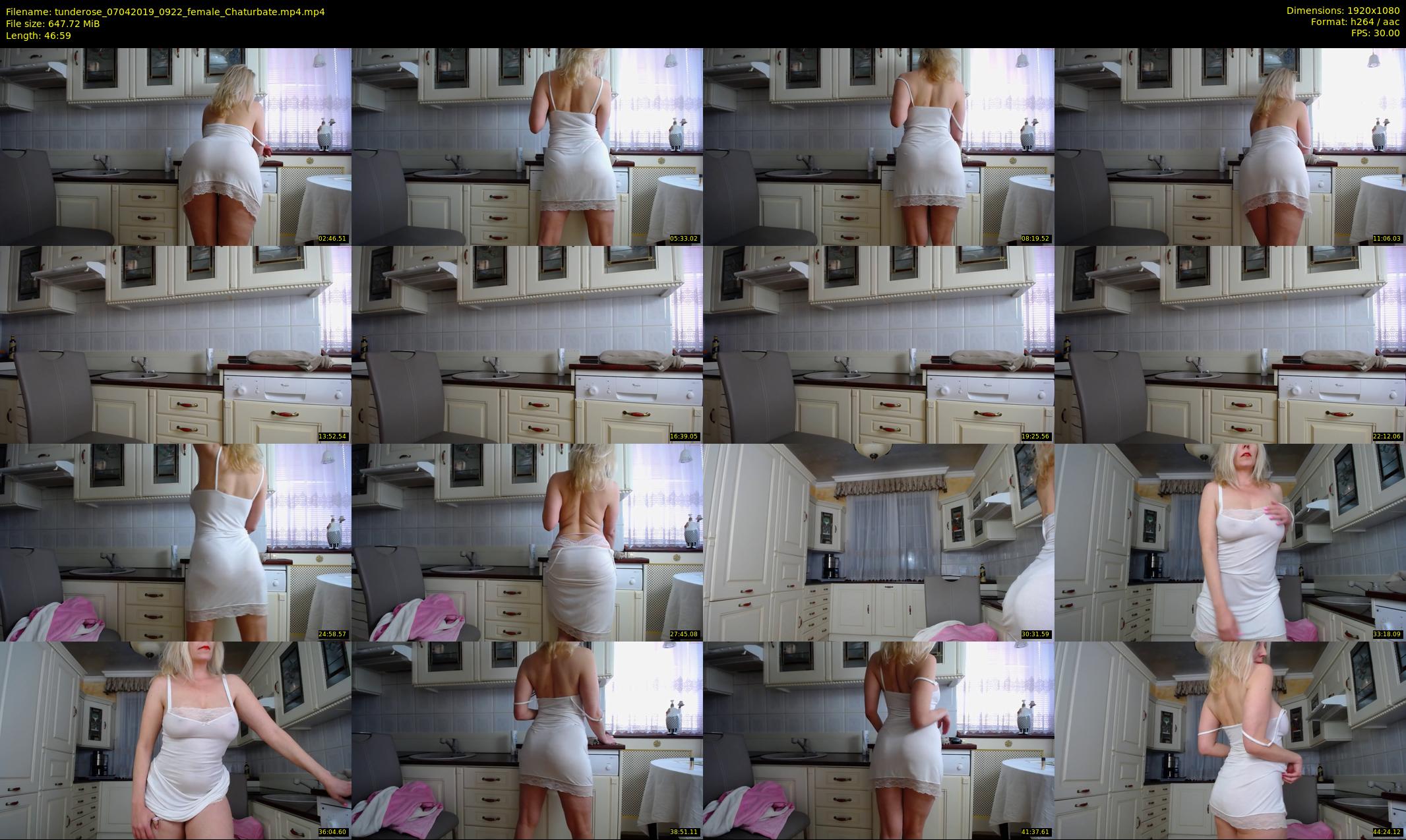 tunderose — 47 minute Chaturbate female cam show recording, 1080p, Apr 7, 2019