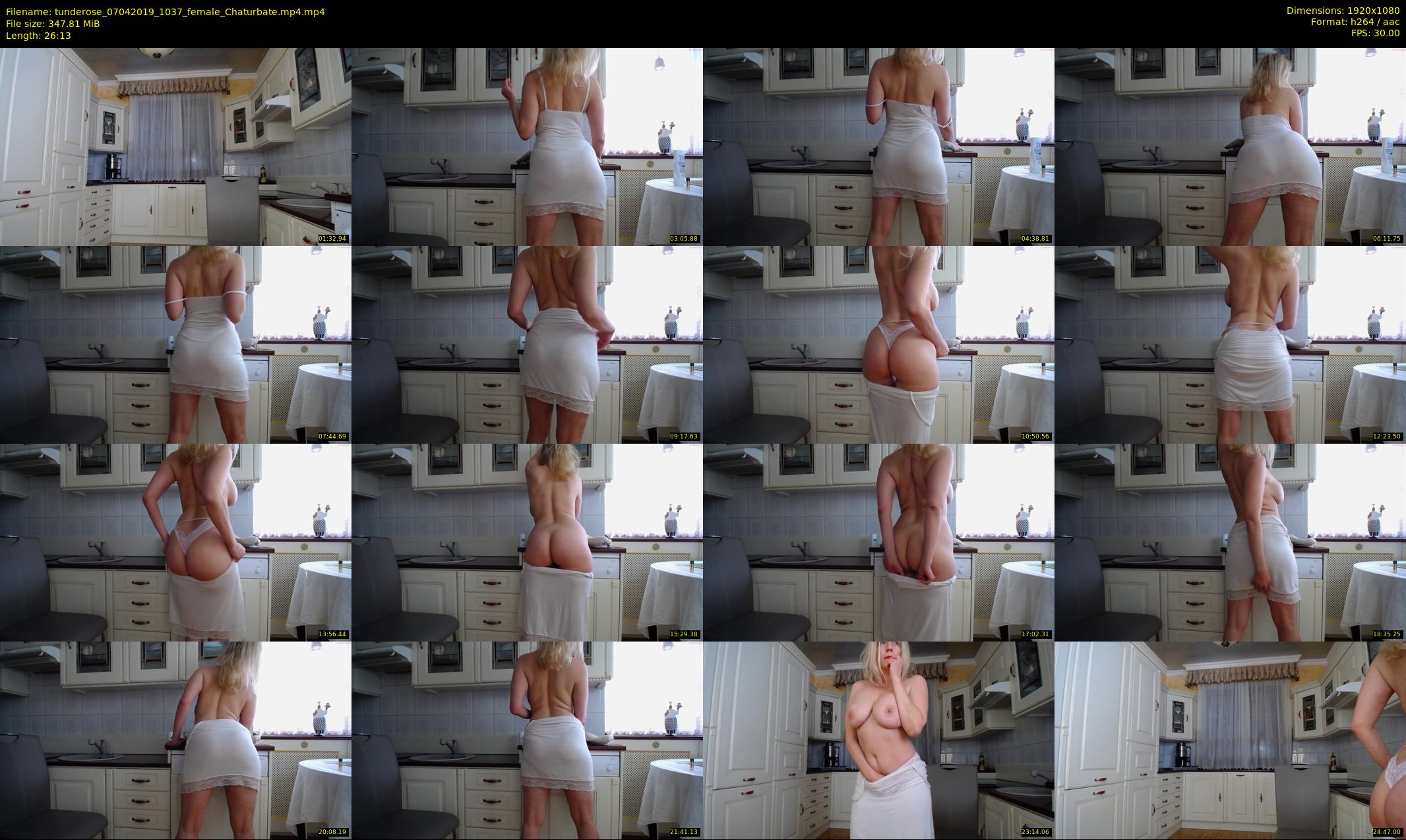 tunderose — 27 minute Chaturbate female cam show recording, 1080p, Apr 7, 2019