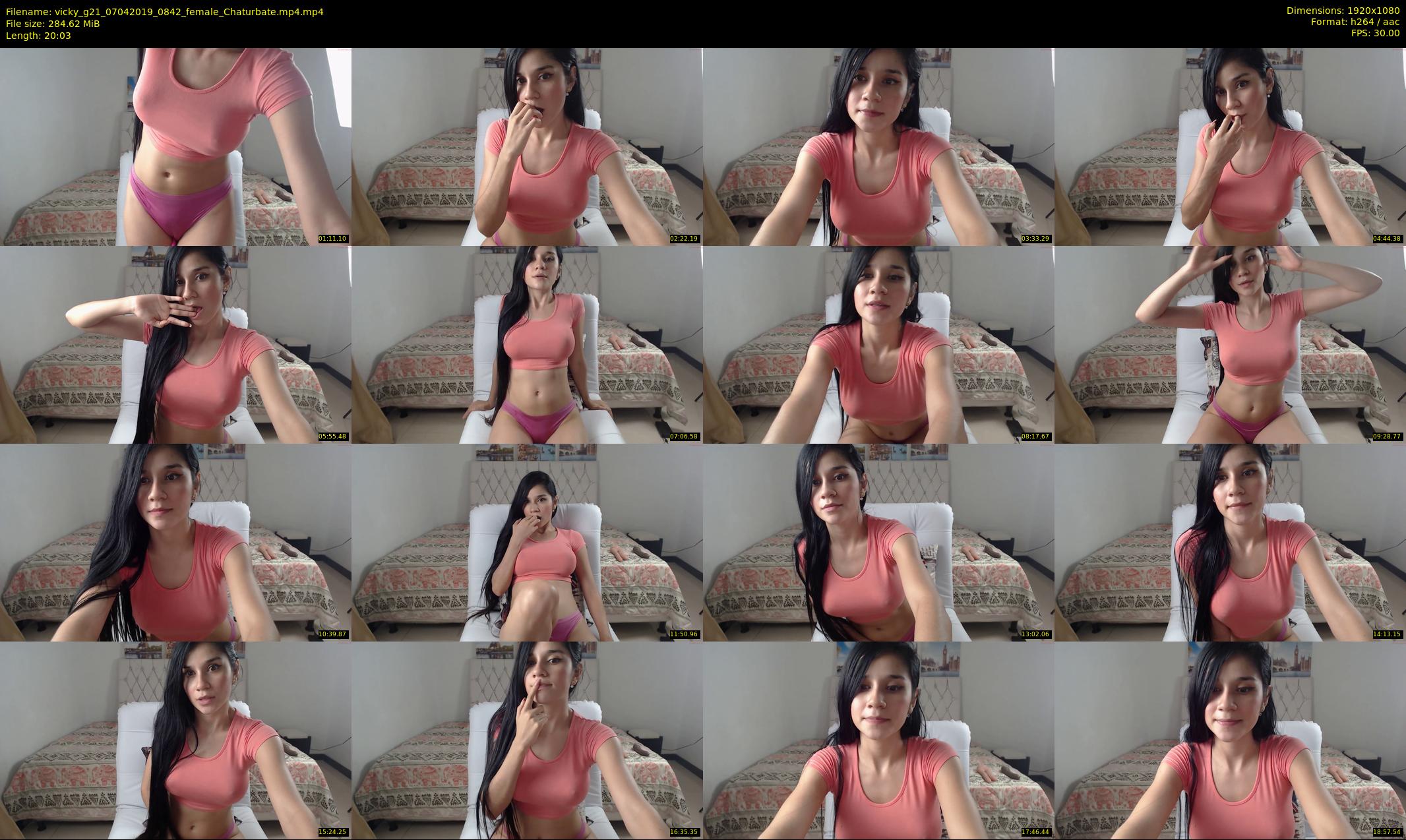 vicky_g21 — 21 minute Chaturbate female cam show recording, 1080p, Apr 7, 2019