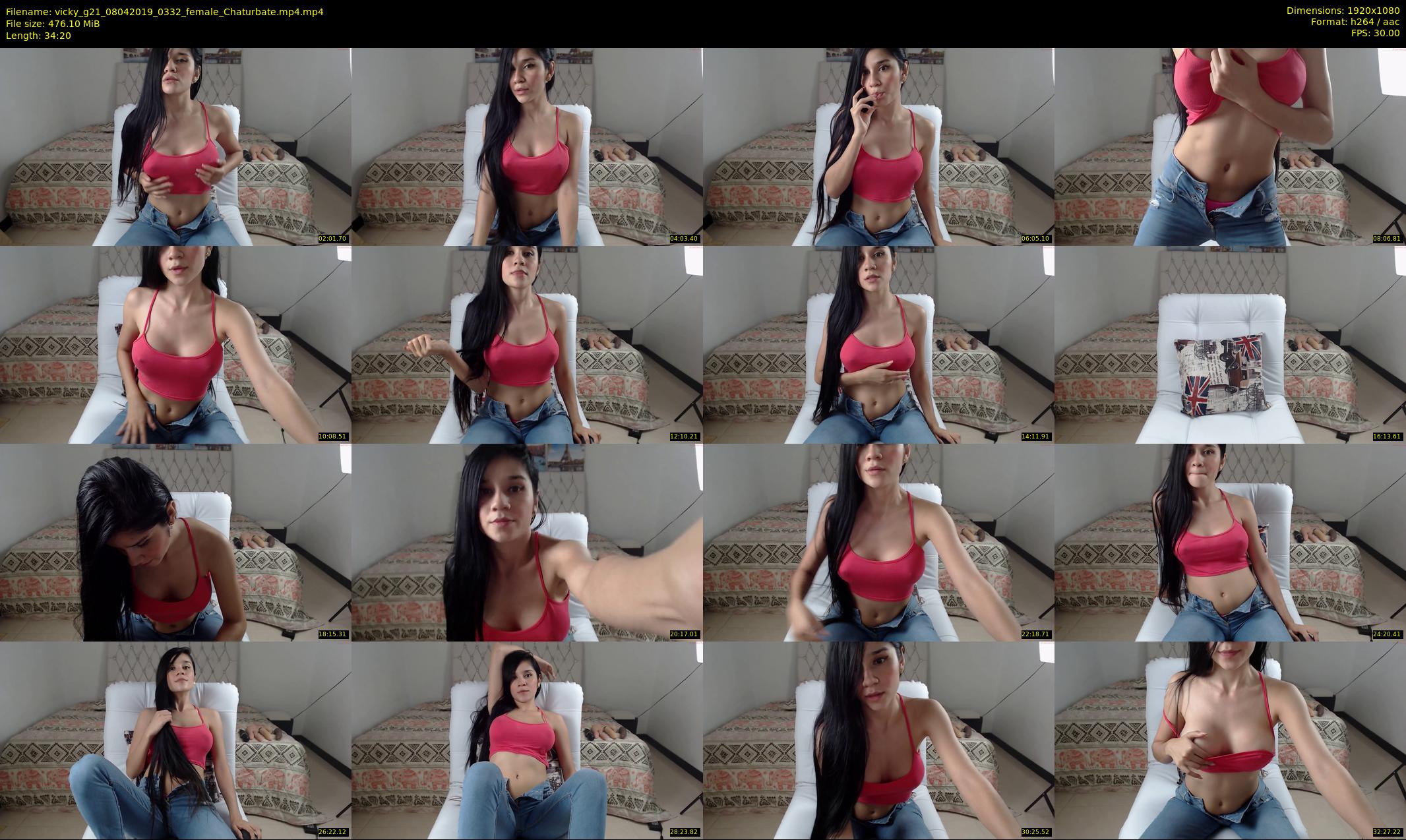 vicky_g21 — 35 minute Chaturbate female cam show recording, 1080p, Apr 8, 2019
