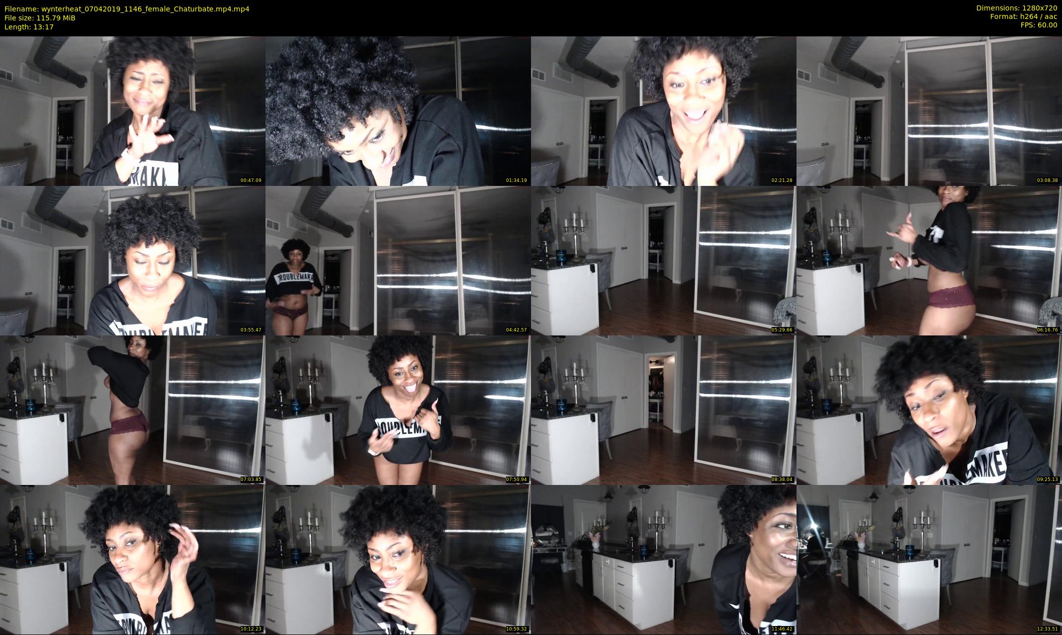 wynterheat — 14 minute Chaturbate female cam show recording, 720p, Apr 7, 2019
