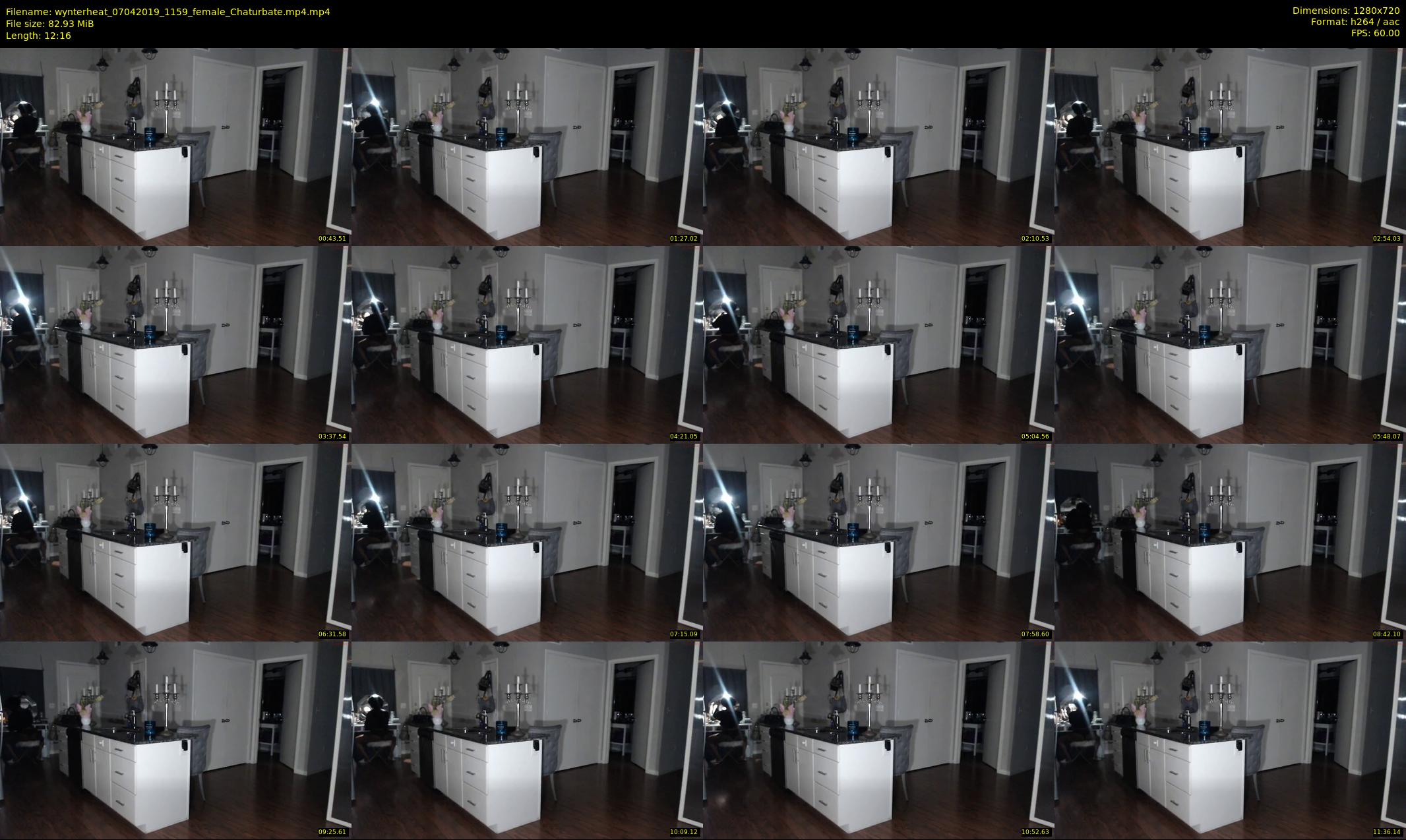 wynterheat — 13 minute Chaturbate female cam show recording, 720p, Apr 7, 2019