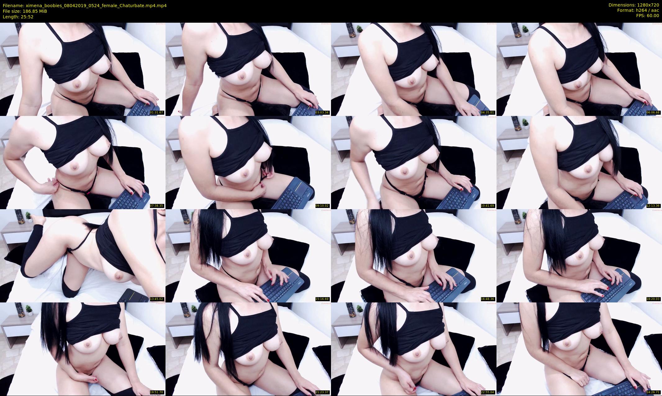 ximena_boobies — 26 minute Chaturbate female cam show recording, 720p, Apr 8, 2019