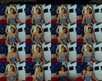 alyceandaxellredhot — 3 minute Chaturbate couple cam show recording, 480p, Apr 8, 2019