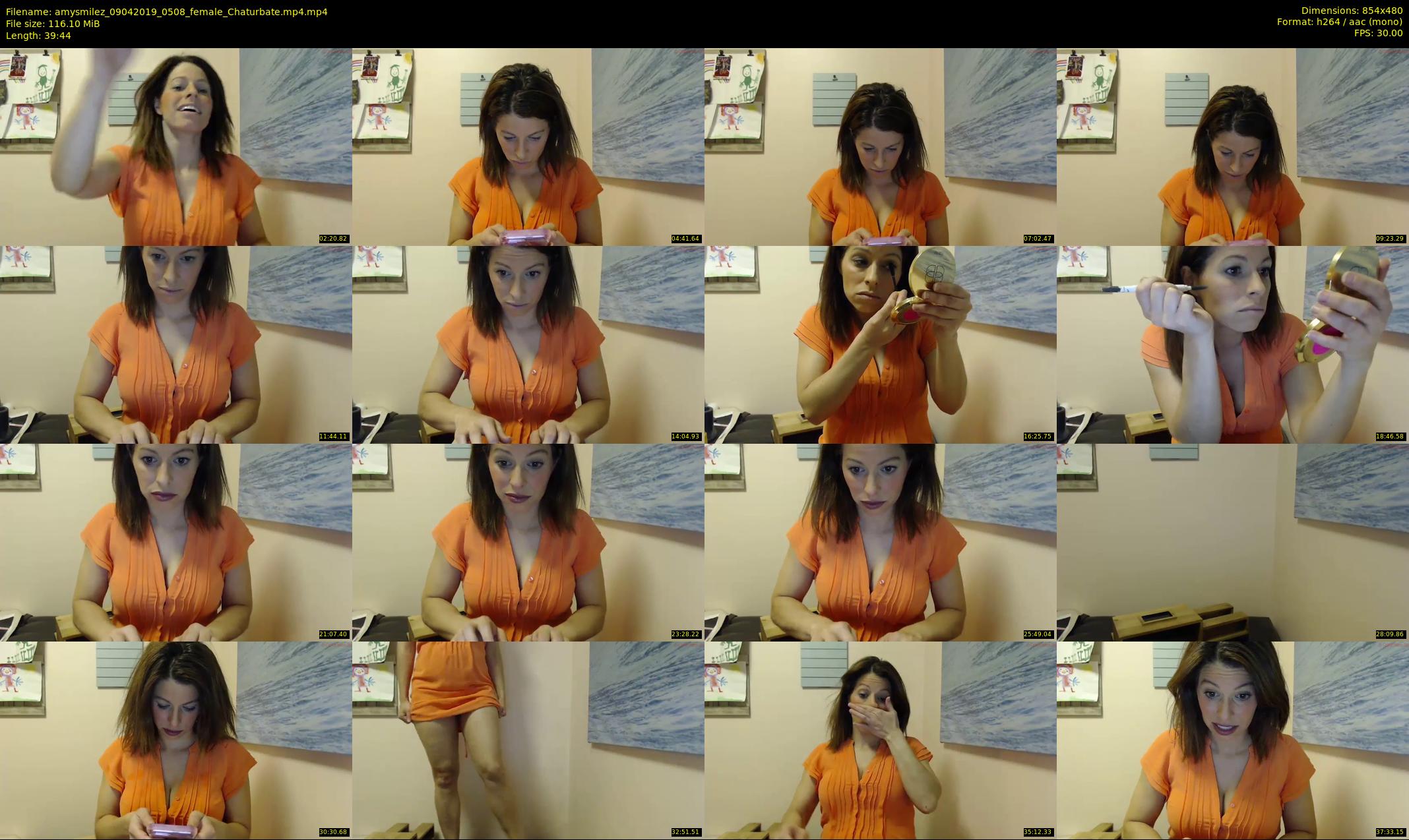 amysmilez — 40 minute Chaturbate female cam show recording, 480p, Apr 9, 2019