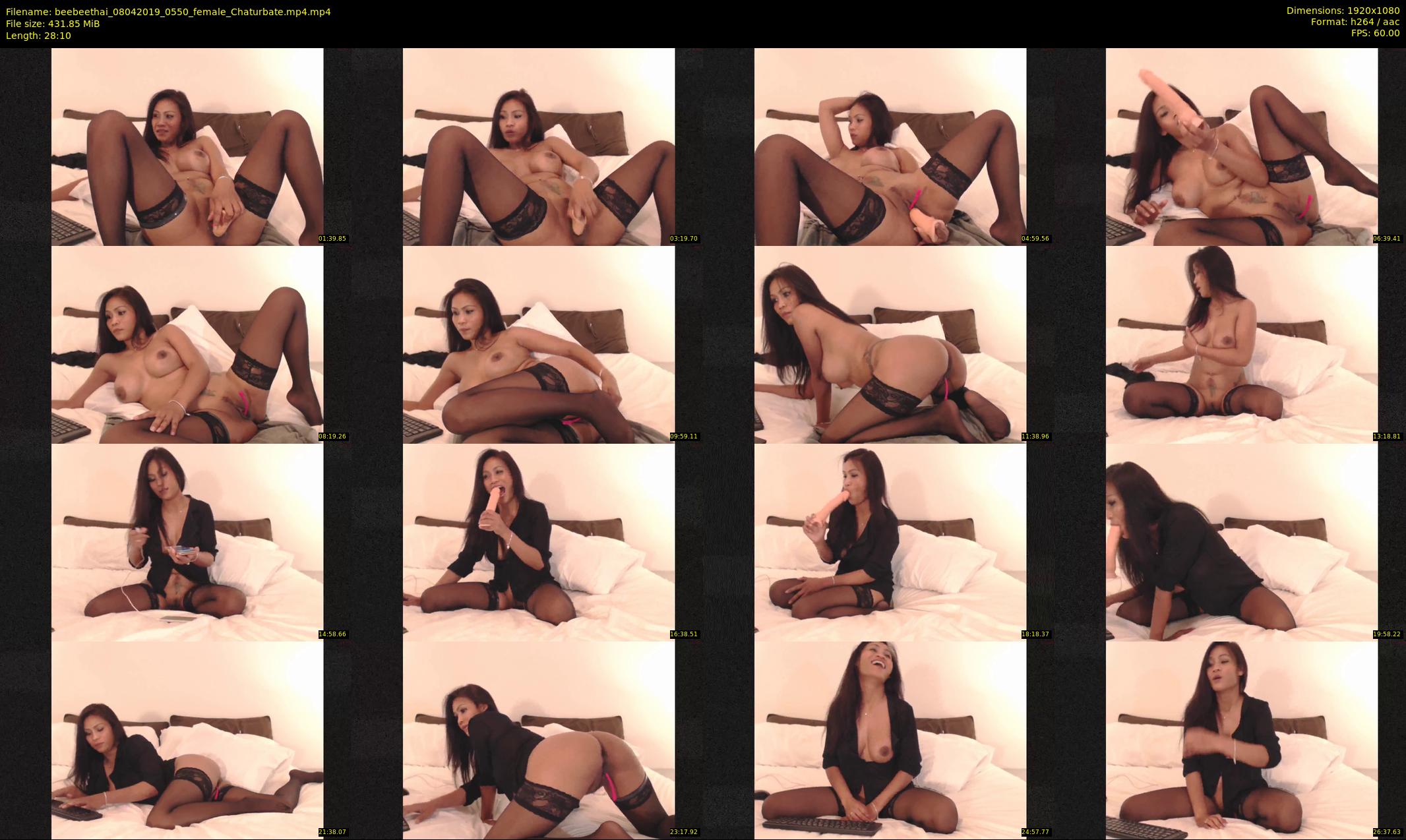 beebeethai — 29 minute Chaturbate female cam show recording, 1080p, Apr 8, 2019
