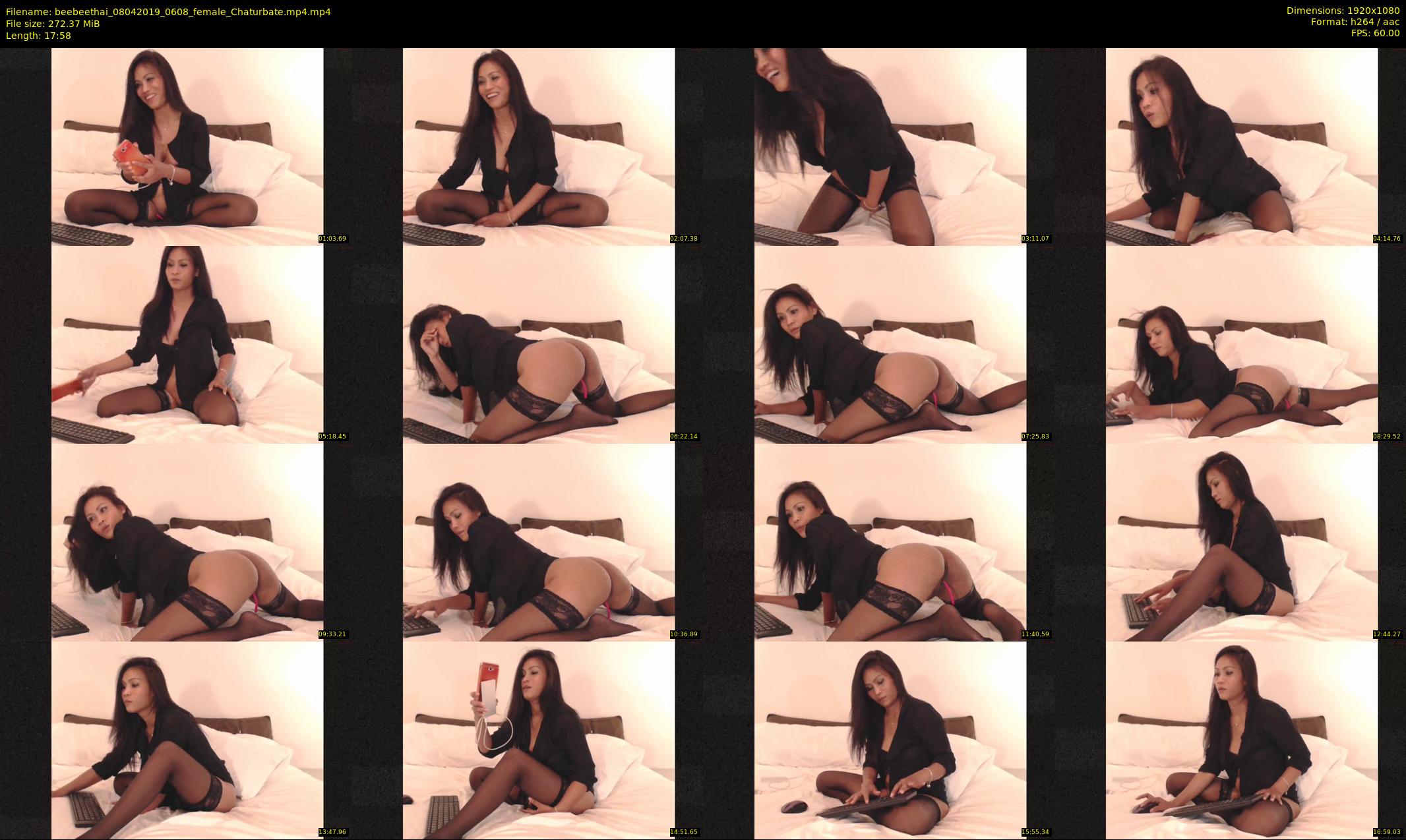 beebeethai — 18 minute Chaturbate female cam show recording, 1080p, Apr 8, 2019