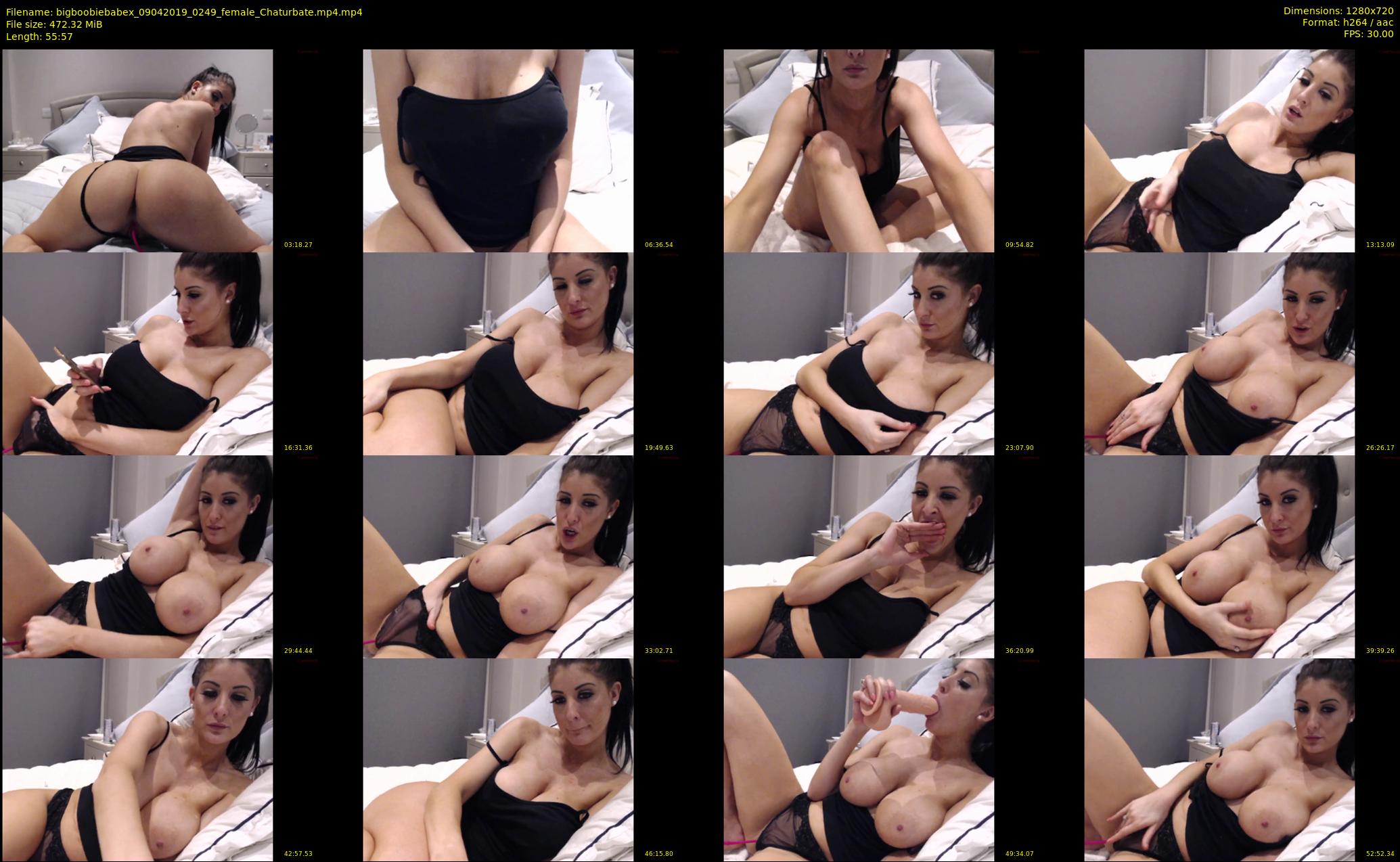 bigboobiebabex — 56 minute Chaturbate female cam show recording, 720p, Apr 9, 2019
