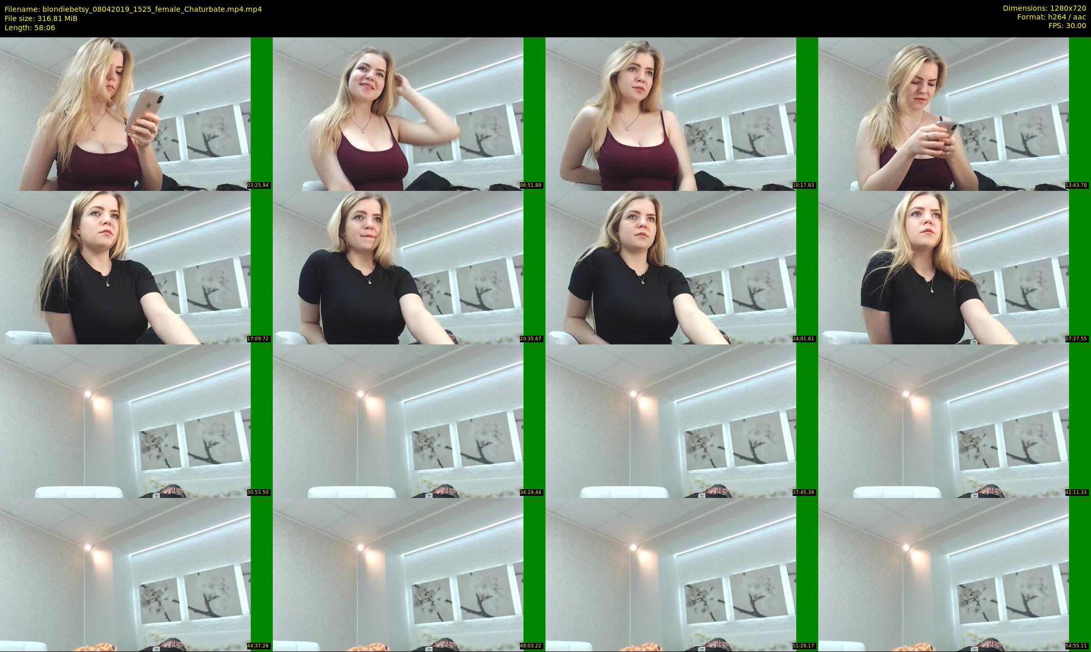 blondiebetsy — 59 minute Chaturbate female cam show recording, 720p, Apr 8, 2019