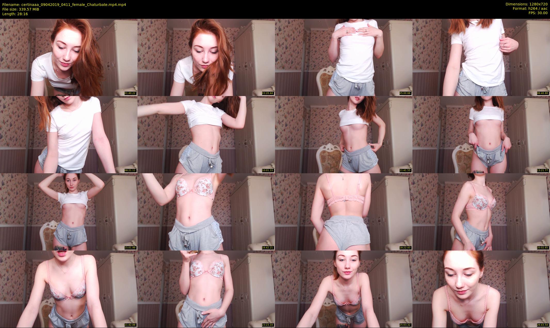 certinaaa — 29 minute Chaturbate female cam show recording, 720p, Apr 9, 2019