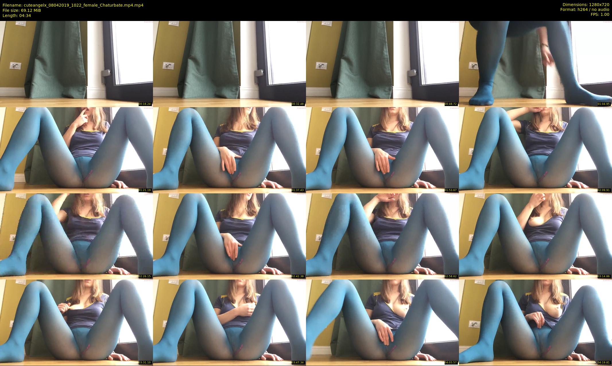 cuteangelx — 5 minute Chaturbate female cam show recording, 720p, Apr 8, 2019