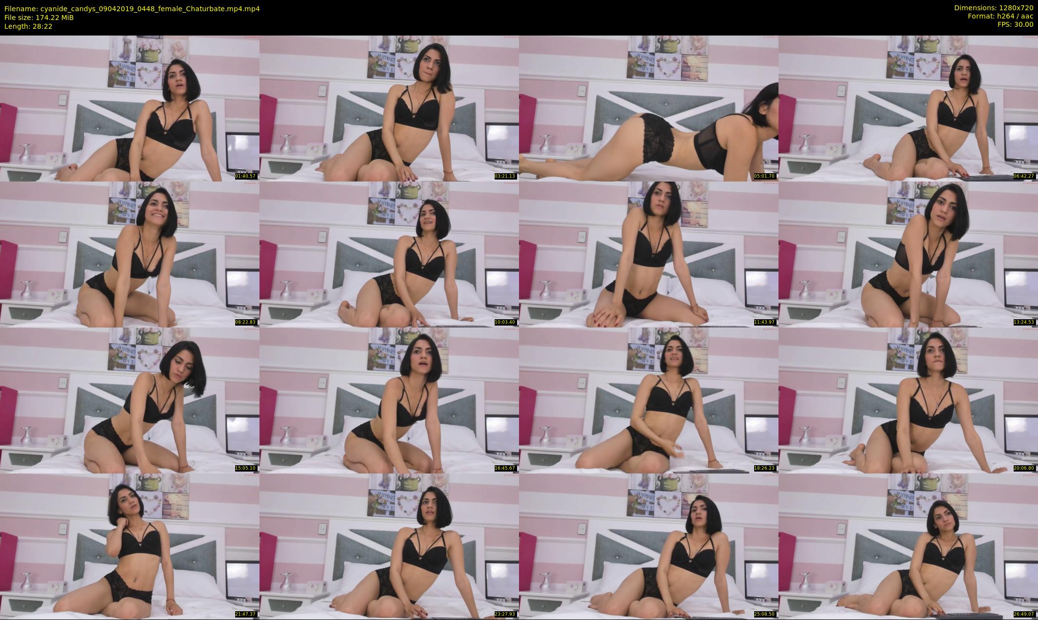 cyanide_candys — 29 minute Chaturbate female cam show recording, 720p, Apr 9, 2019