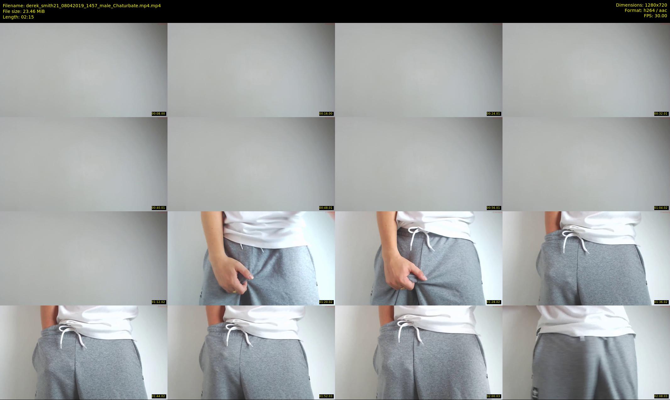 derek_smith21 — 3 minute Chaturbate male cam show recording, 720p, Apr 8, 2019