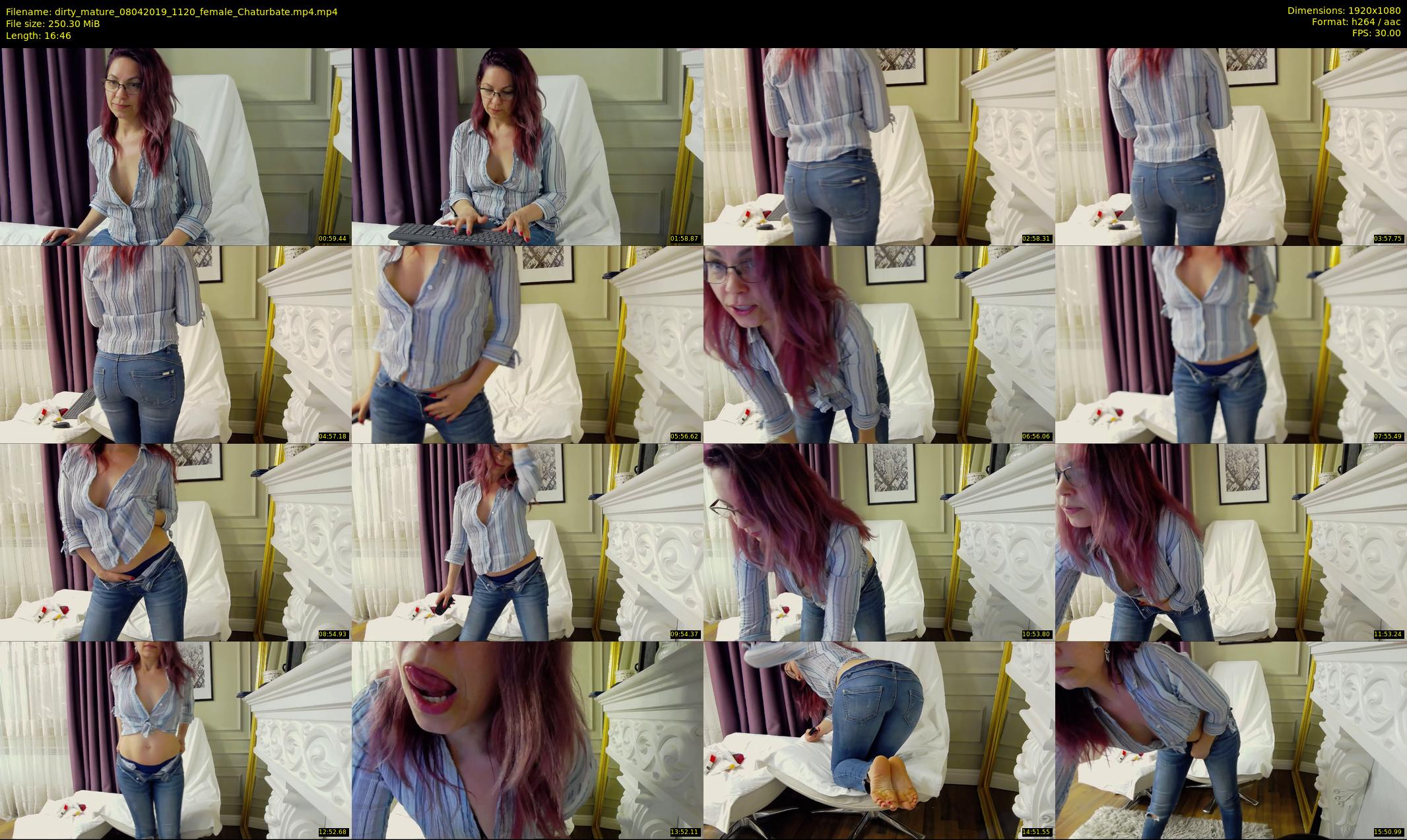 dirty_mature — 17 minute Chaturbate female cam show recording, 1080p, Apr 8, 2019