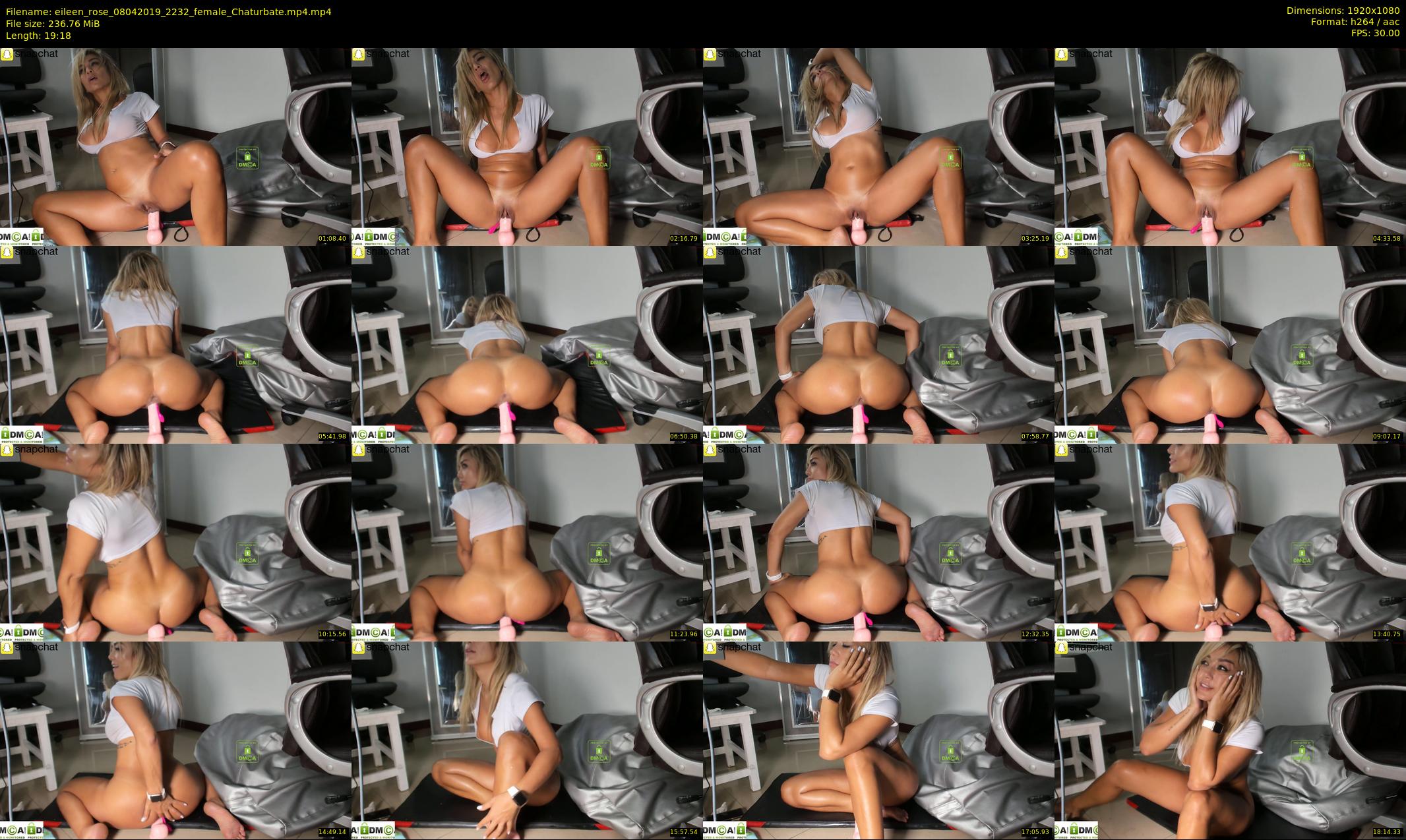 eileen_rose — 20 minute Chaturbate female cam show recording, 1080p, Apr 8, 2019