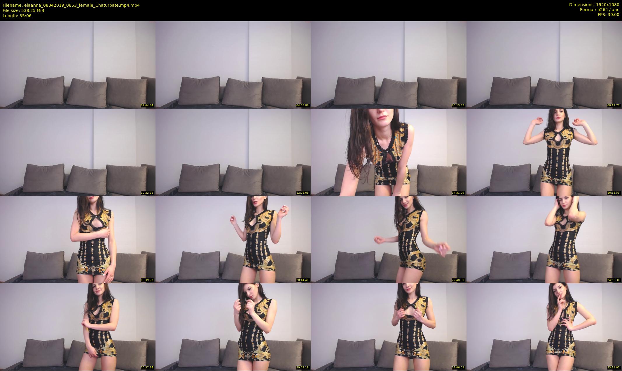 elaanna — 36 minute Chaturbate female cam show recording, 1080p, Apr 8, 2019