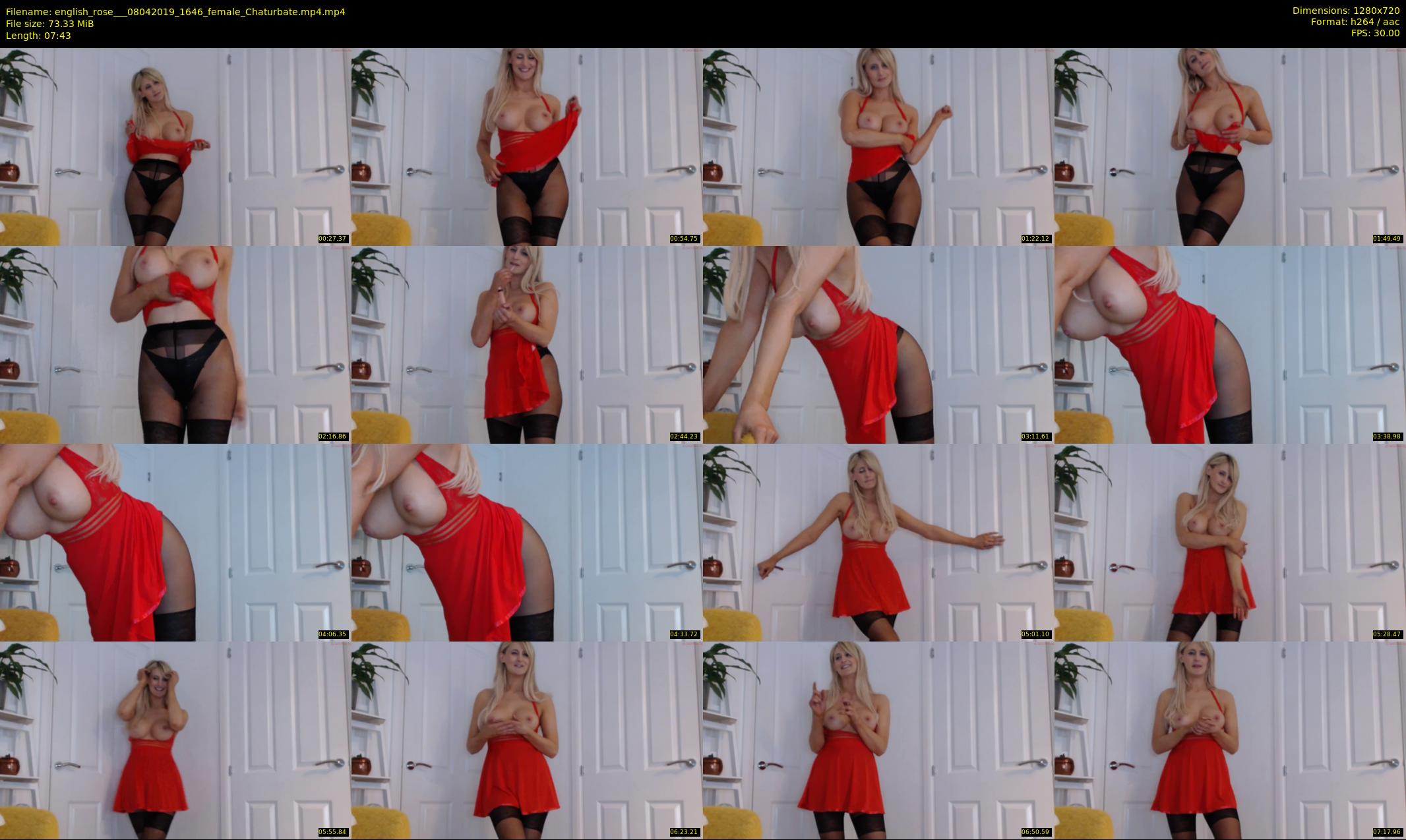 english_rose__ — 8 minute Chaturbate female cam show recording, 720p, Apr 8, 2019