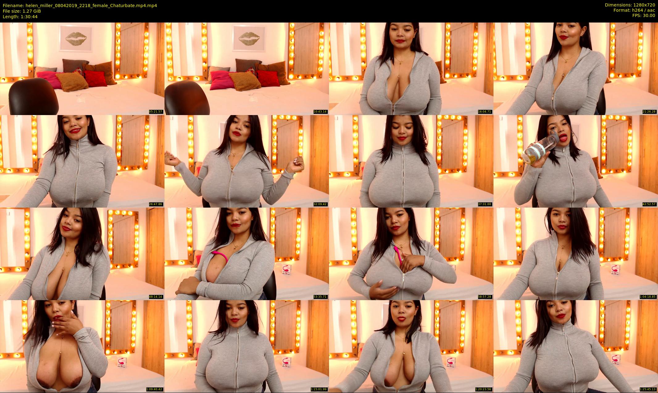 helen_miller — 91 minute Chaturbate female cam show recording, 720p, Apr 8, 2019