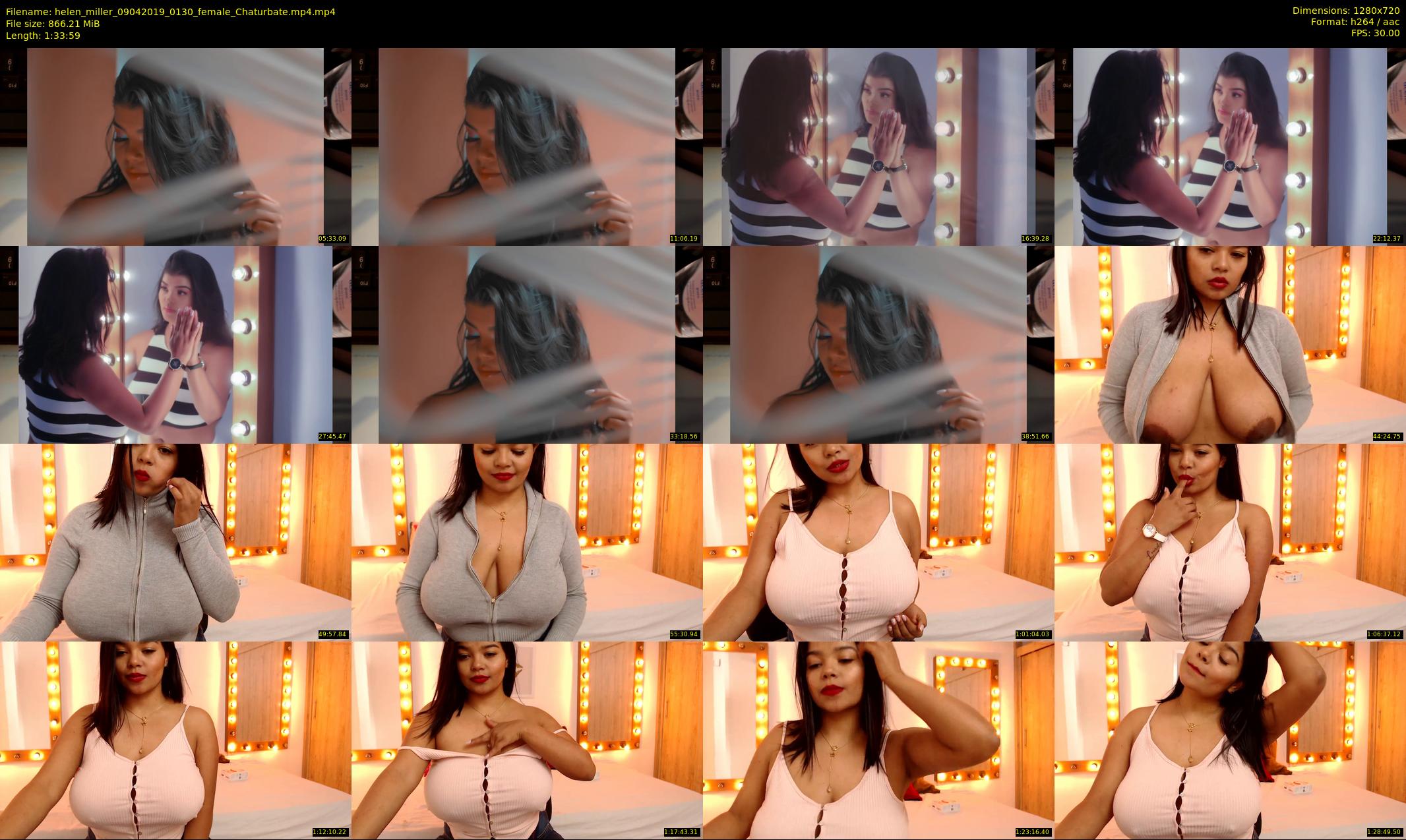 helen_miller — 94 minute Chaturbate female cam show recording, 720p, Apr 9, 2019