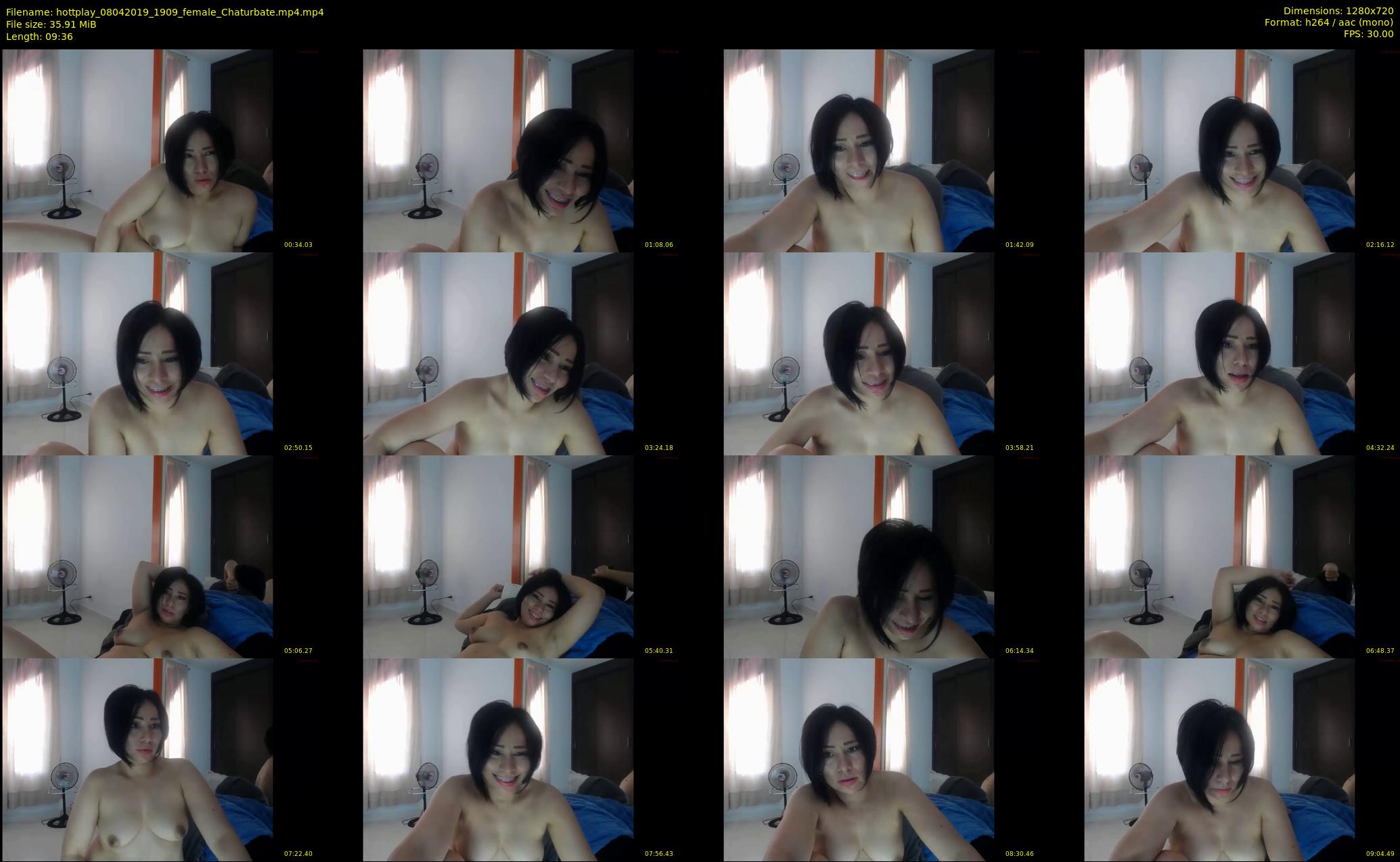 hottplay — 10 minute Chaturbate female cam show recording, 720p, Apr 8, 2019