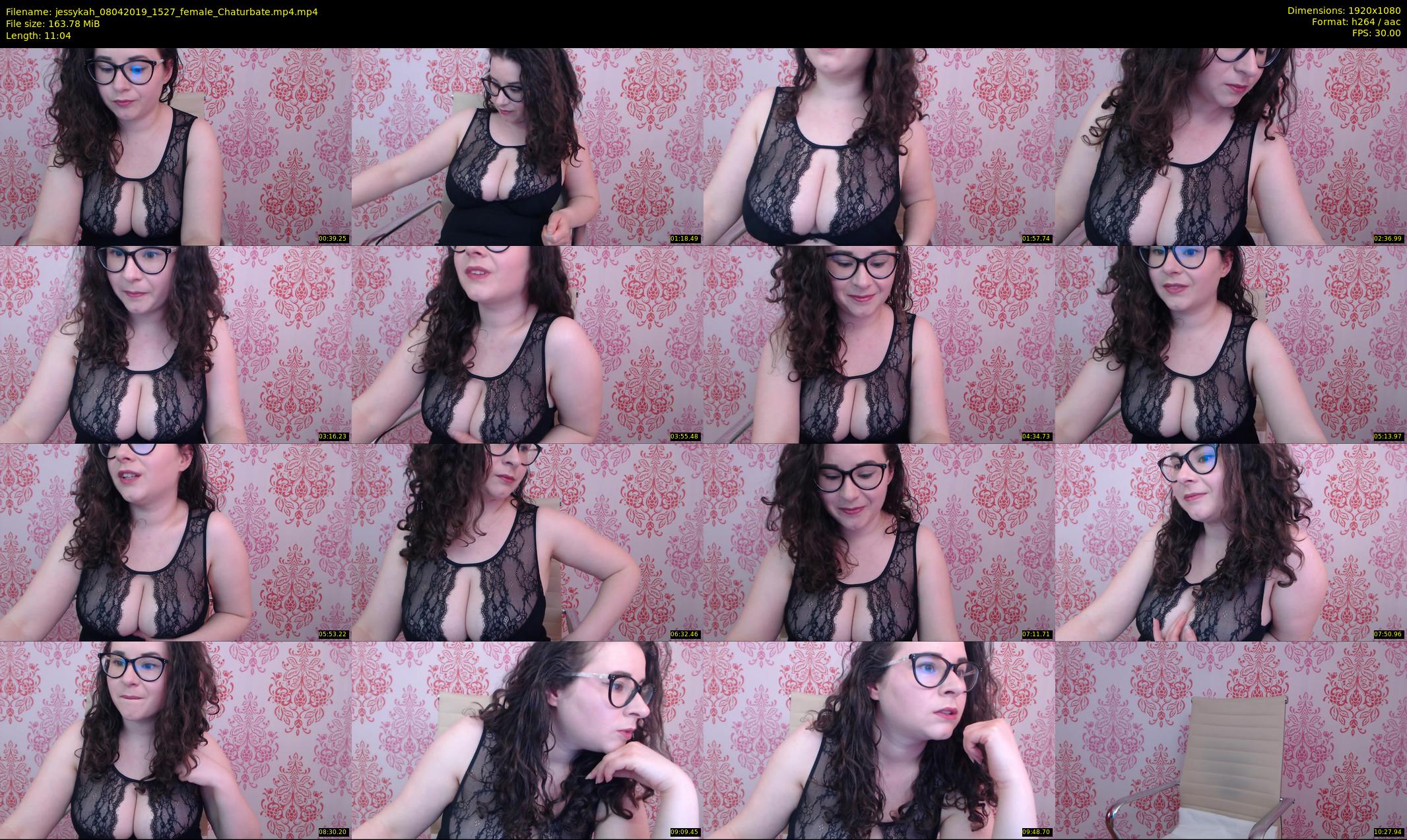 jessykah — 12 minute Chaturbate female cam show recording, 1080p, Apr 8, 2019