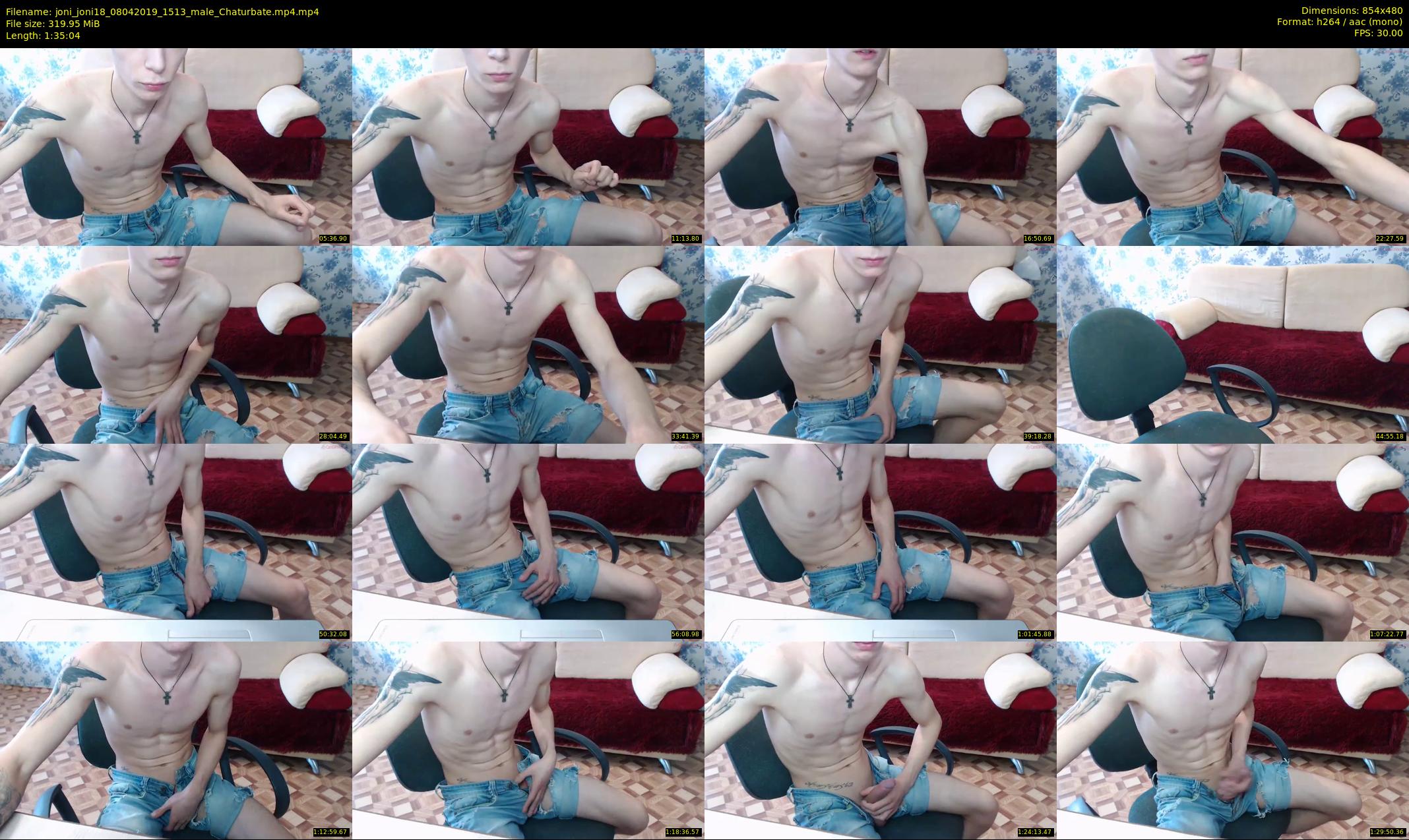 joni_joni18 — 96 minute Chaturbate male cam show recording, 480p, Apr 8, 2019