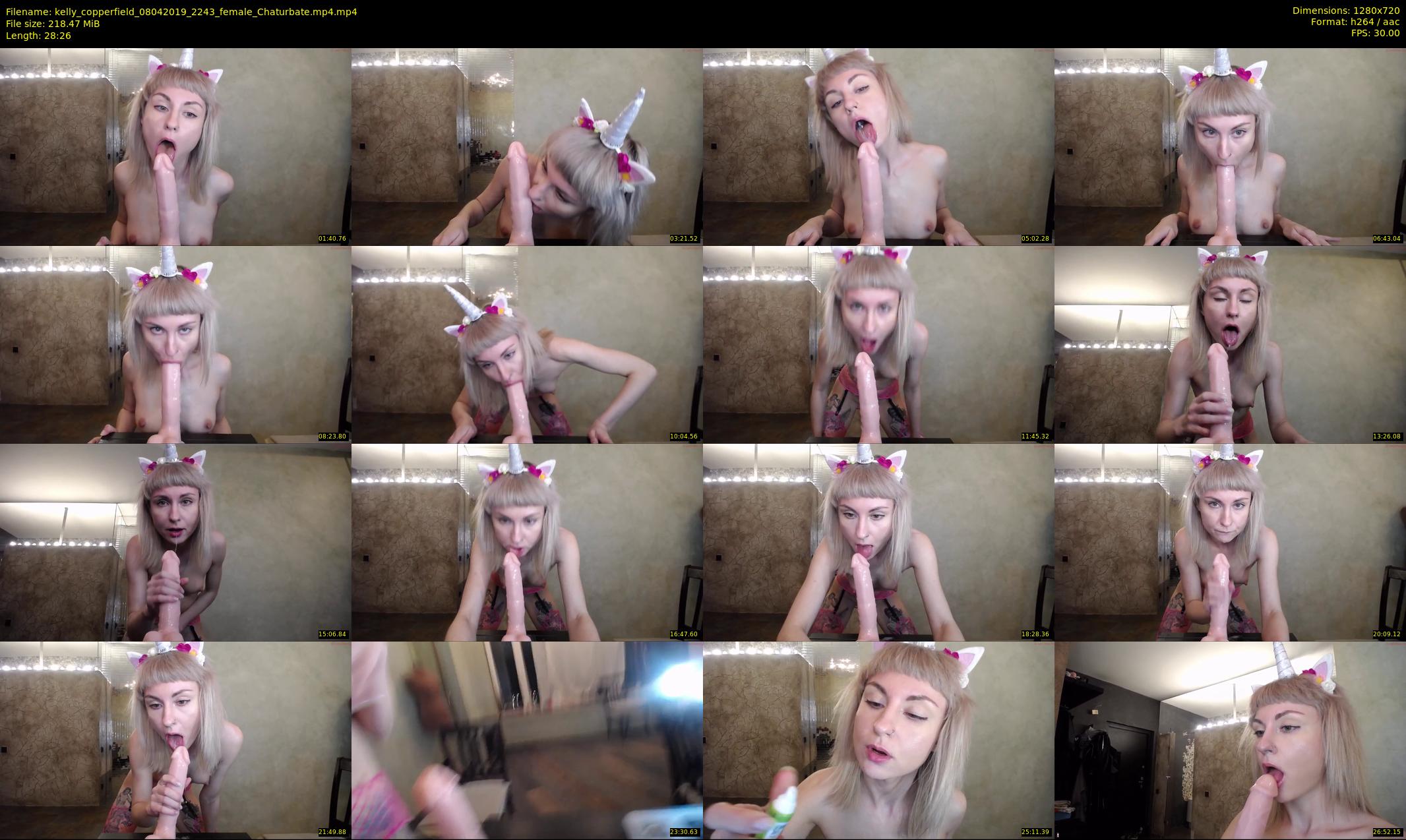 kelly_copperfield — 29 minute Chaturbate female cam show recording, 720p, Apr 8, 2019