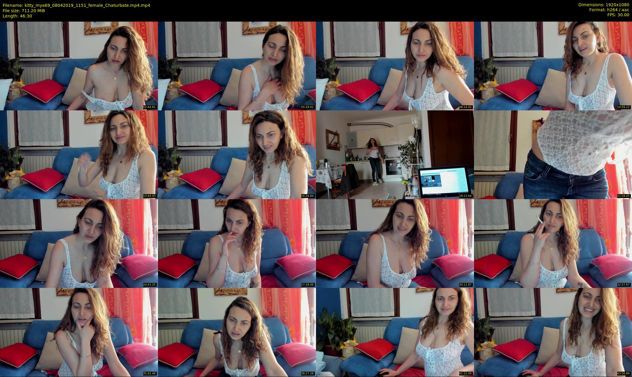 kitty_mya69 — 47 minute Chaturbate female cam show recording, 1080p, Apr 8, 2019