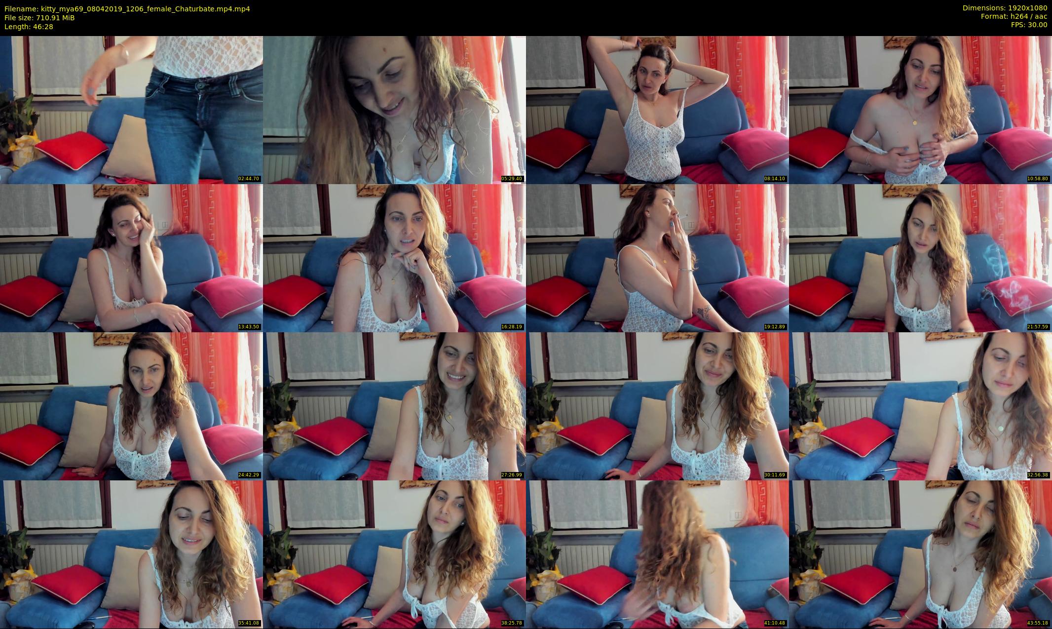 kitty_mya69 — 47 minute Chaturbate female cam show recording, 1080p, Apr 8, 2019