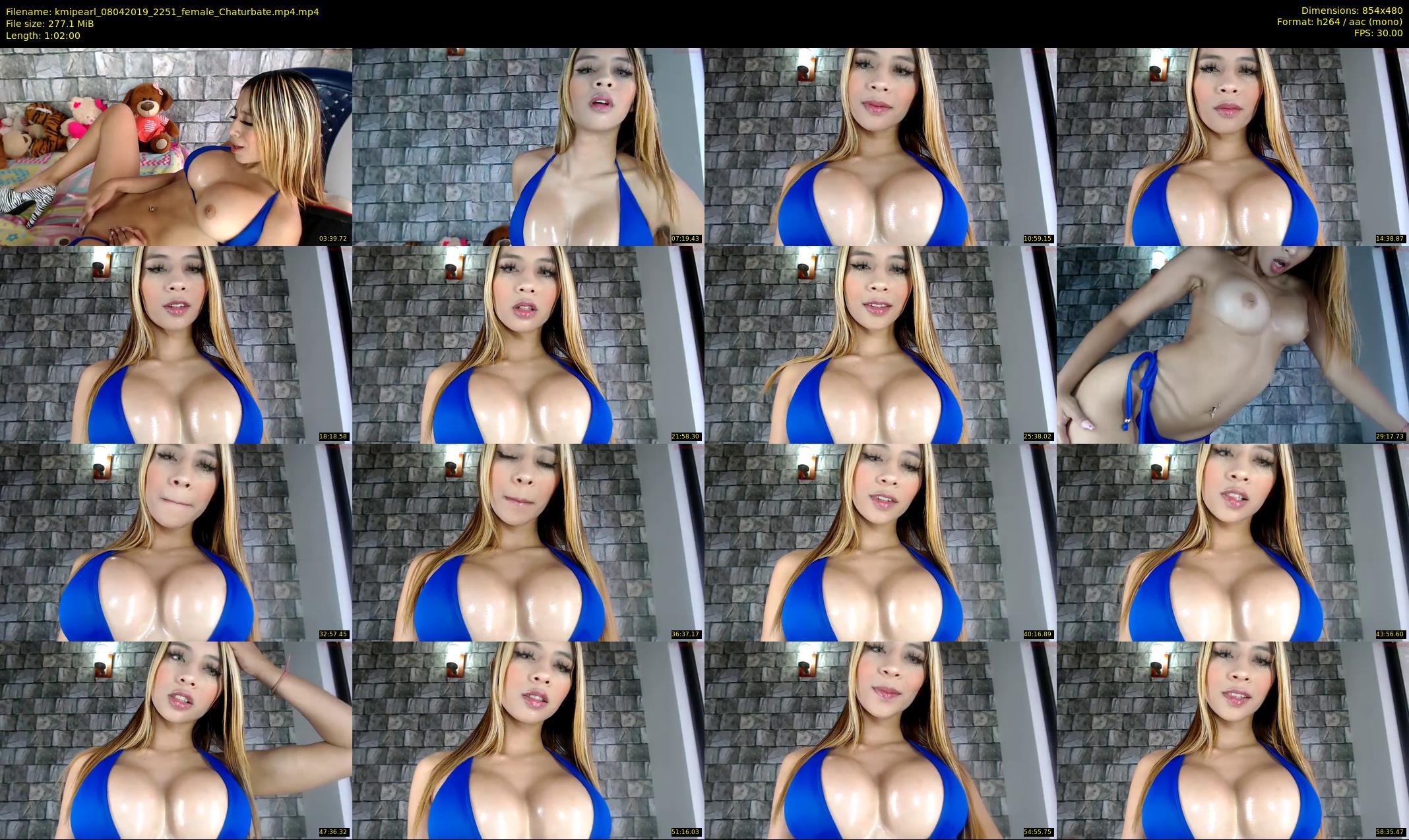 kmipearl — 62 minute Chaturbate female cam show recording, 480p, Apr 8, 2019