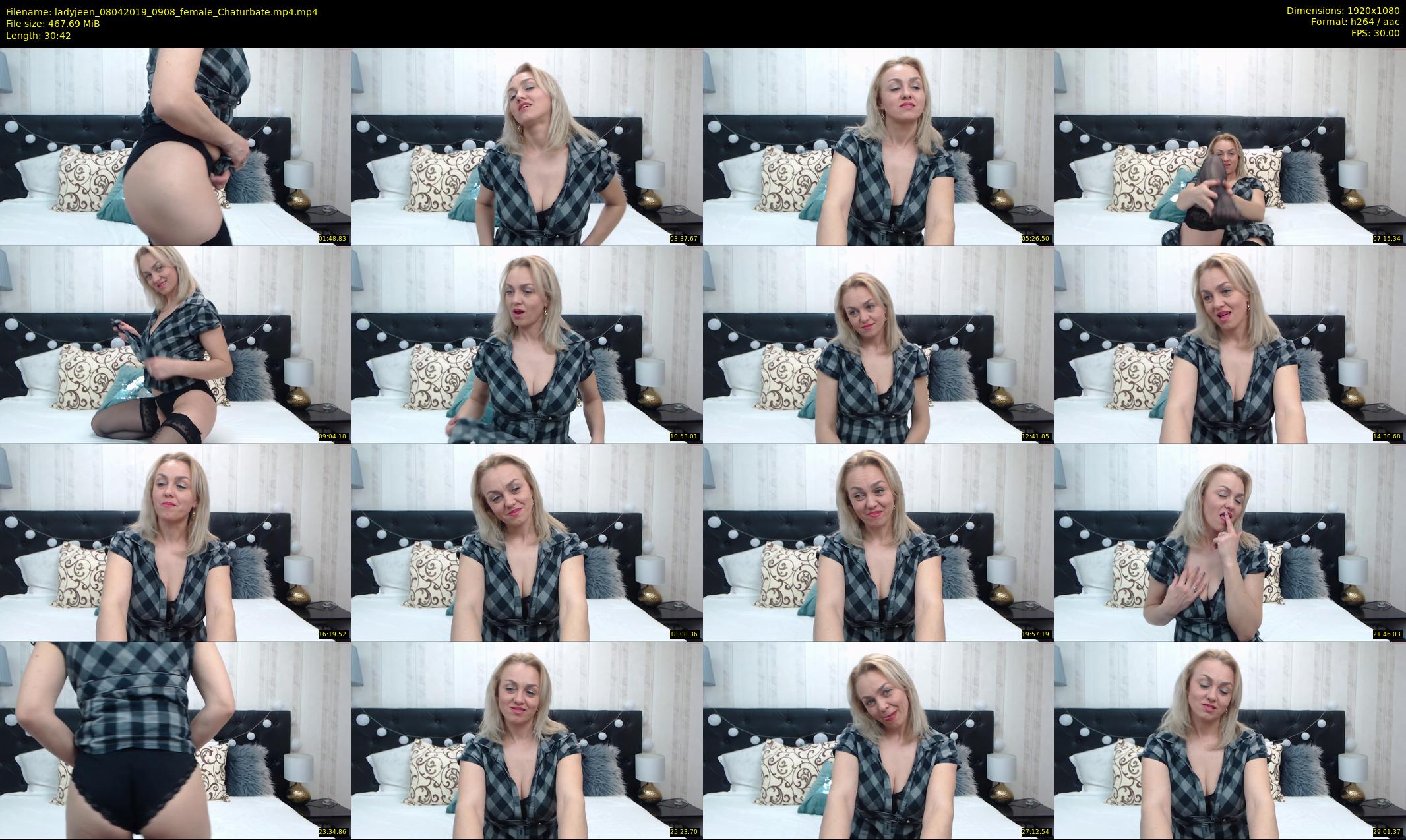 ladyjeen — 31 minute Chaturbate female cam show recording, 1080p, Apr 8, 2019