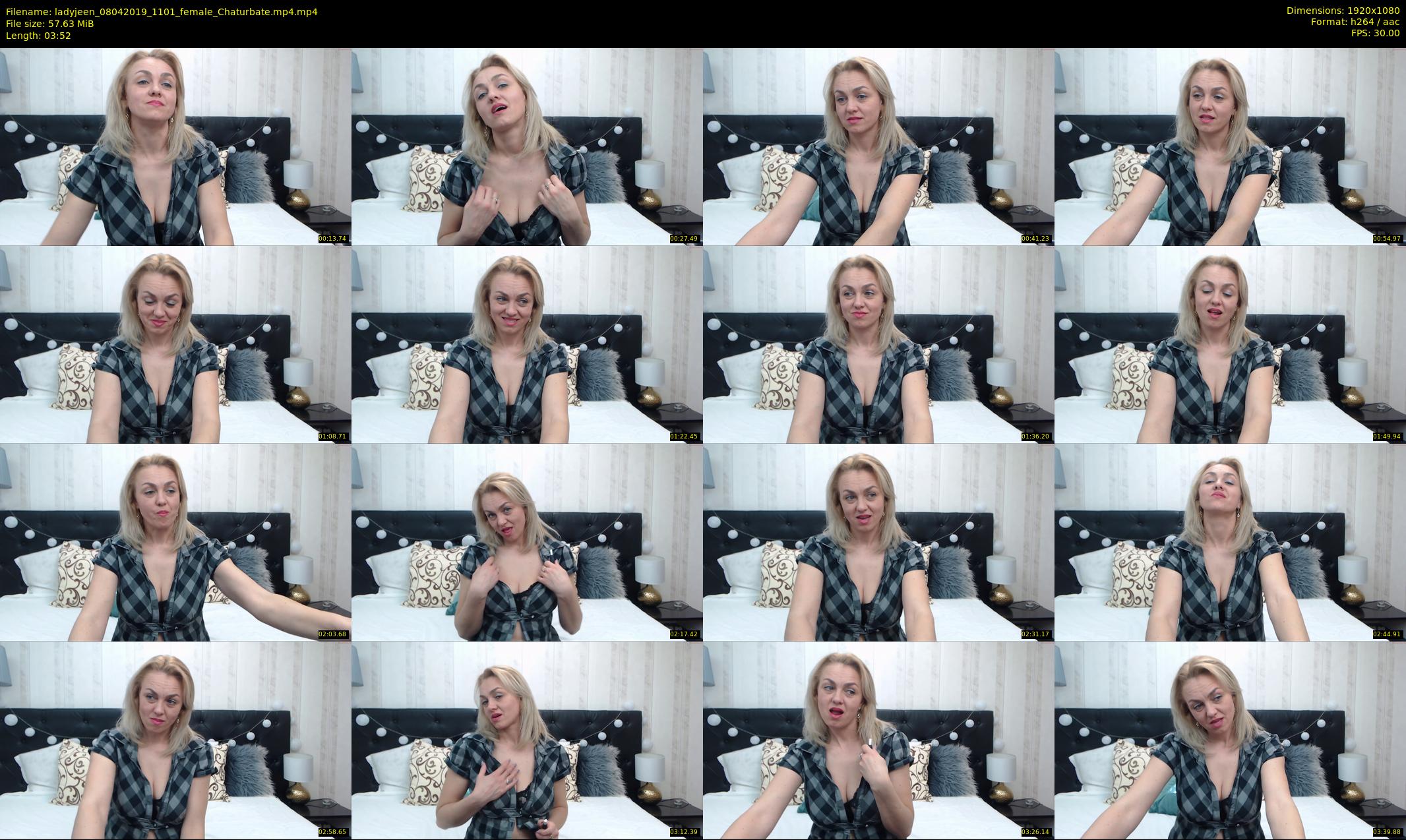 ladyjeen — 4 minute Chaturbate female cam show recording, 1080p, Apr 8, 2019
