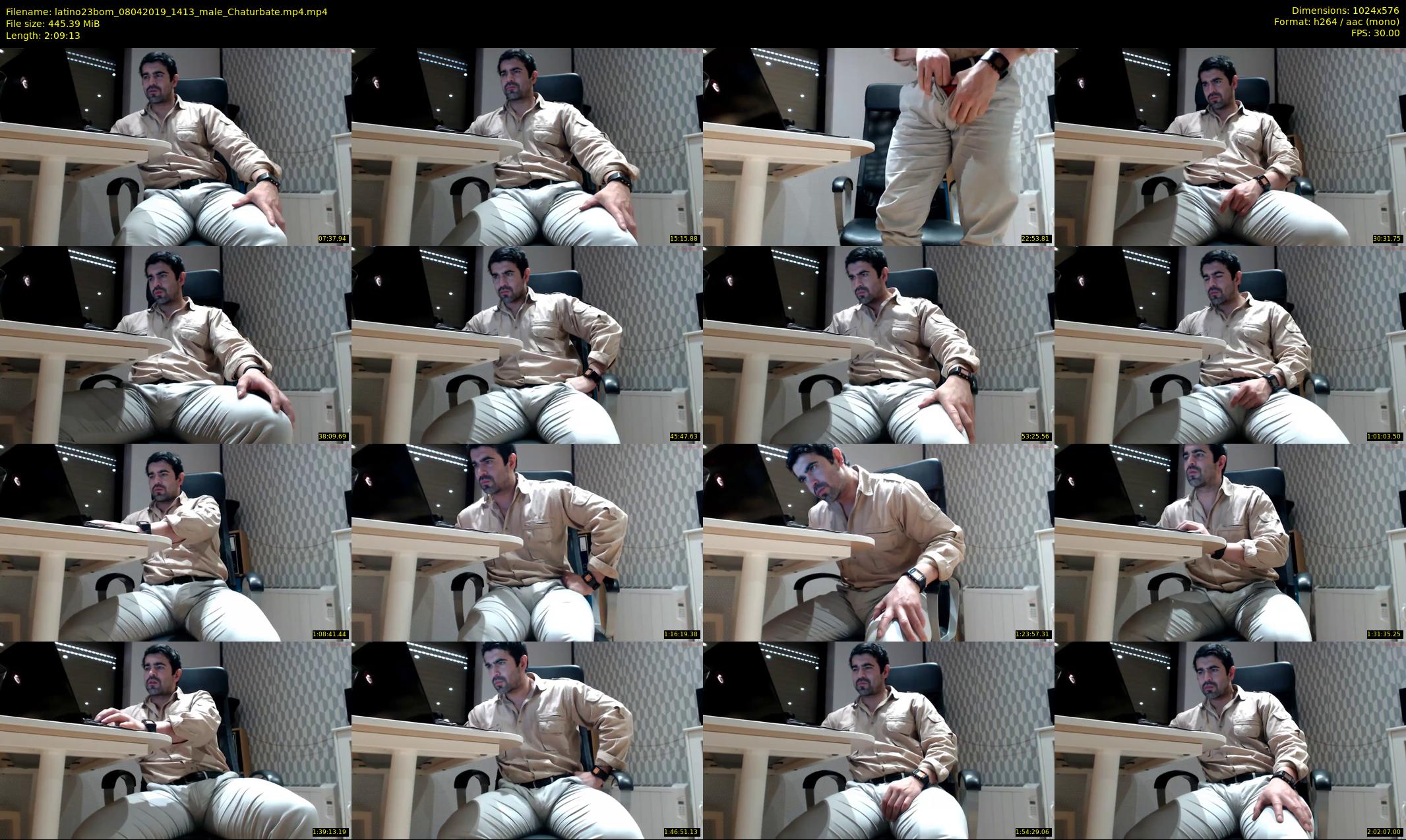 latino23bom — 130 minute Chaturbate male cam show recording, 480p, Apr 8, 2019