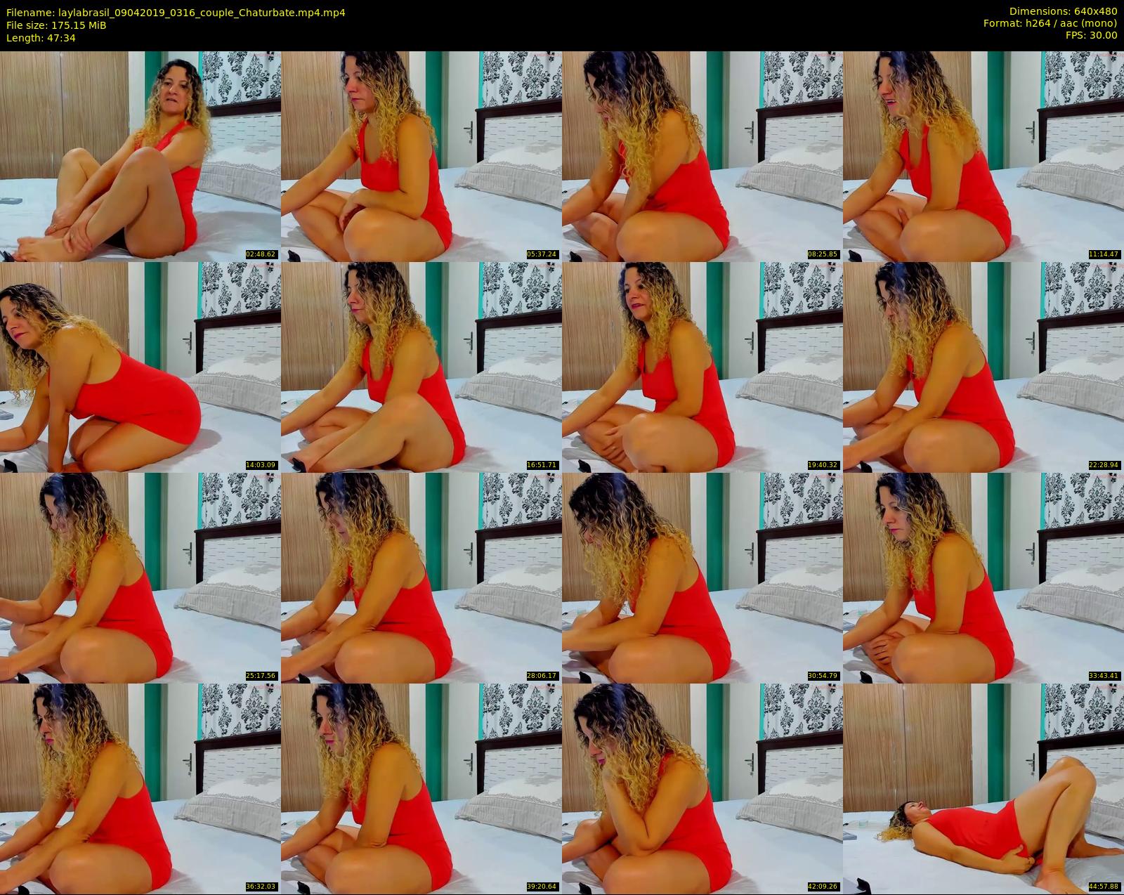 laylabrasil — 48 minute Chaturbate female cam show recording, 480p, Apr 9, 2019
