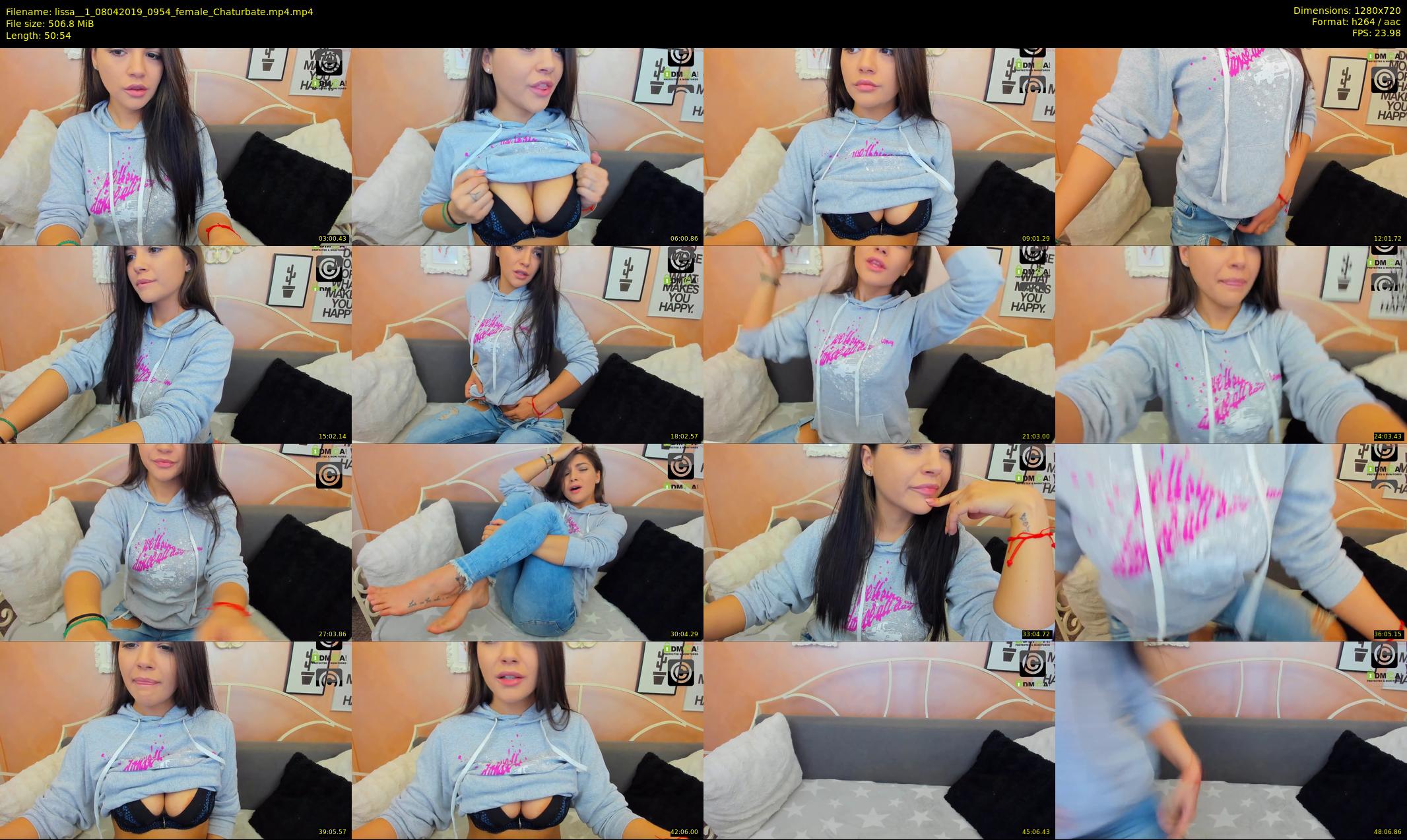 lissa__1 — 51 minute Chaturbate female cam show recording, 720p, Apr 8, 2019