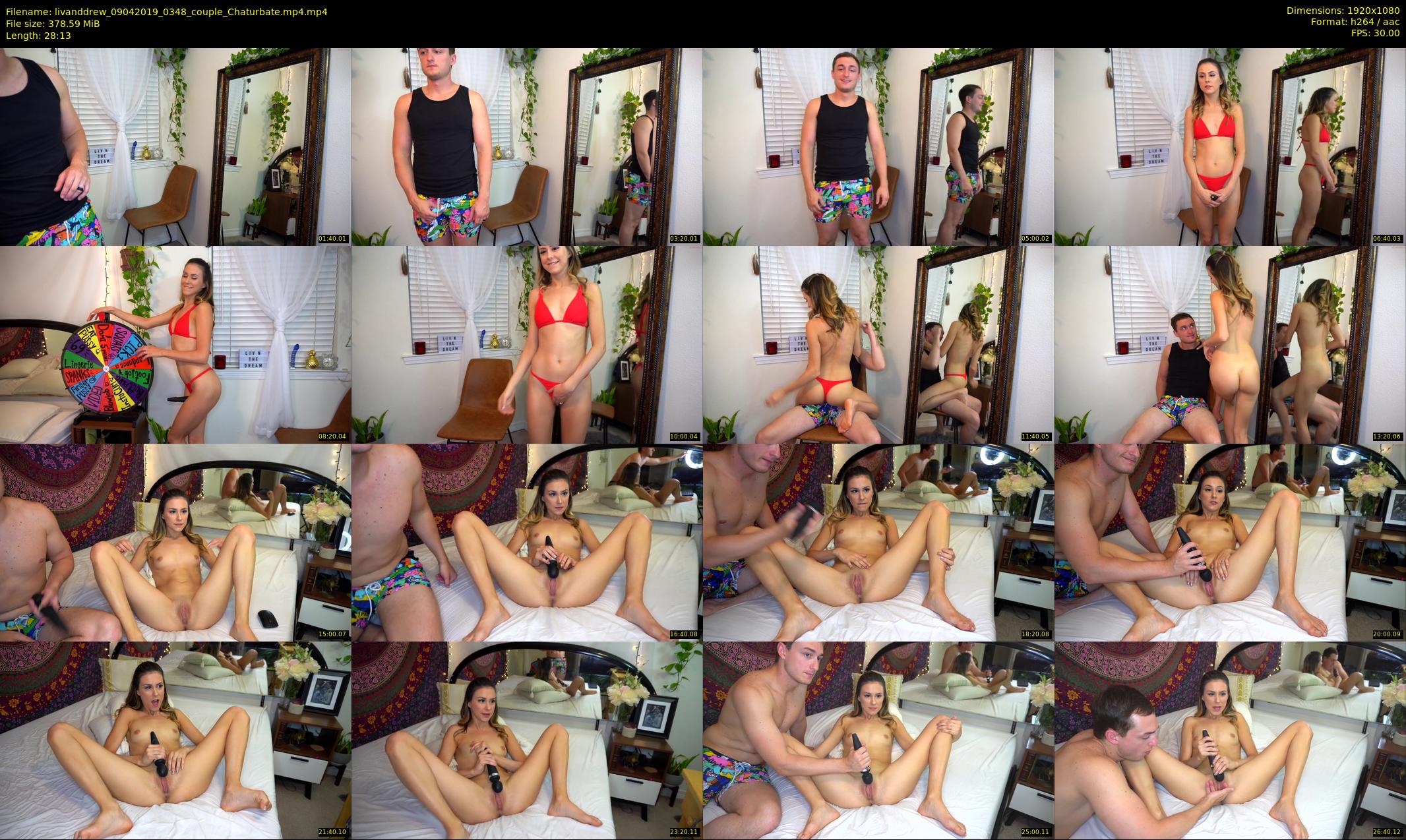 livanddrew — 29 minute Chaturbate couple cam show recording, 1080p, Apr 9, 2019