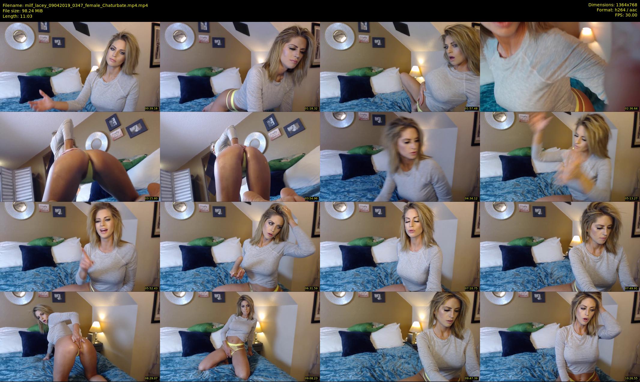 milf_lacey — 12 minute Chaturbate female cam show recording, 720p, Apr 9, 2019