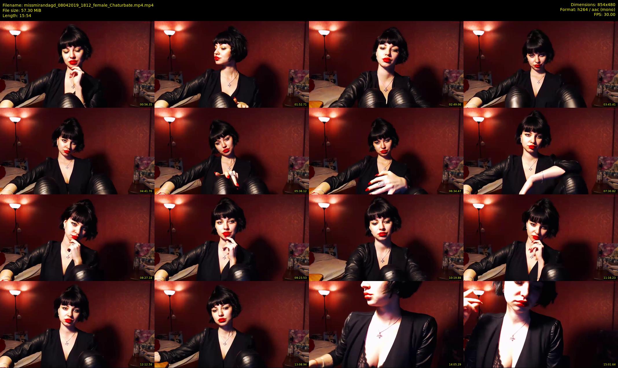 missmirandagd — 16 minute Chaturbate female cam show recording, 480p, Apr 8, 2019