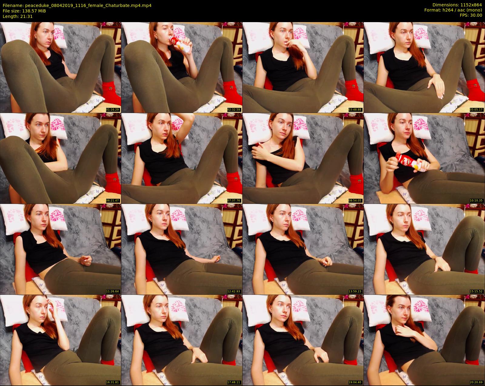 peaceduke — 22 minute Chaturbate female cam show recording, 720p, Apr 8, 2019