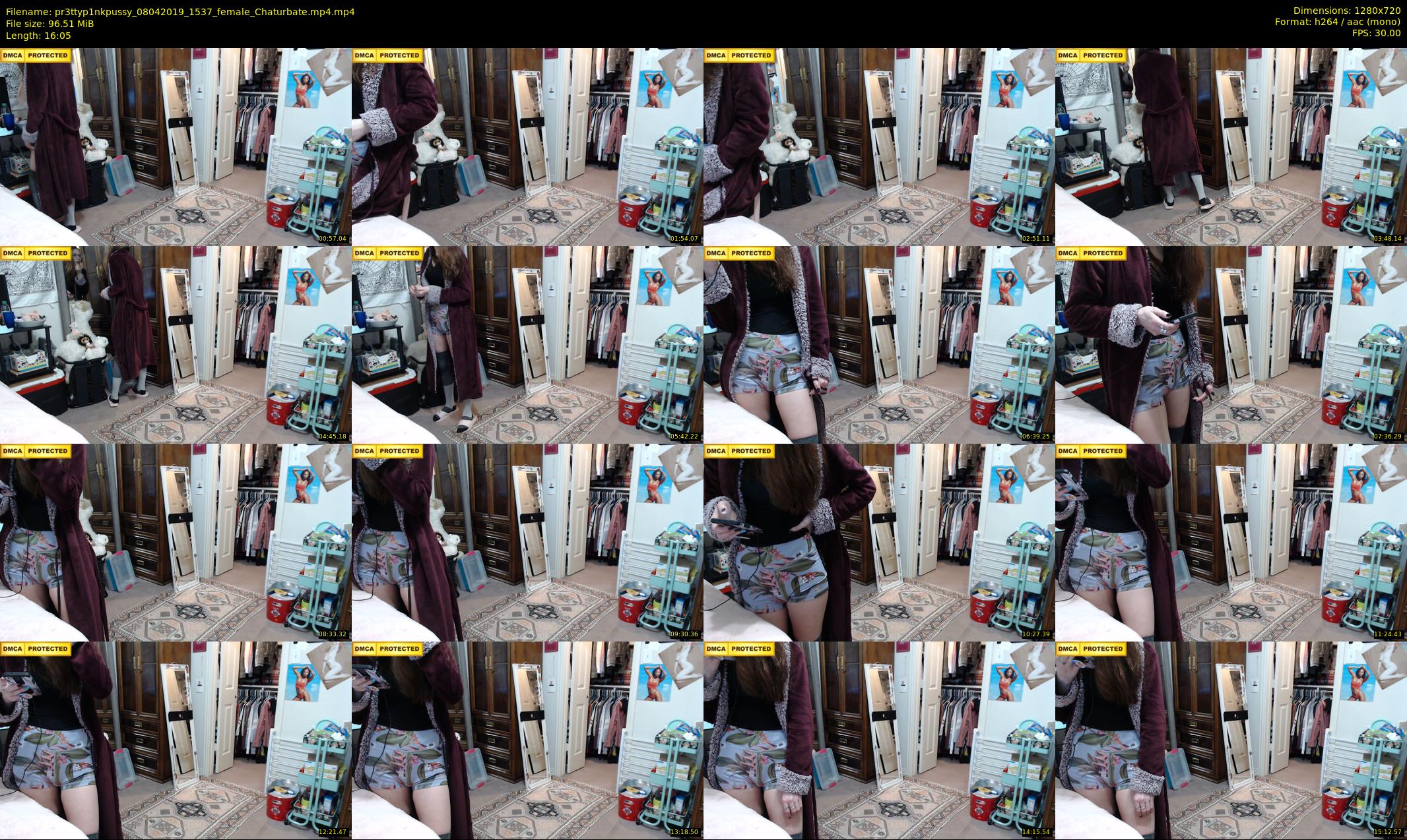 pr3ttyp1nkpussy — 17 minute Chaturbate couple cam show recording, 720p, Apr 8, 2019