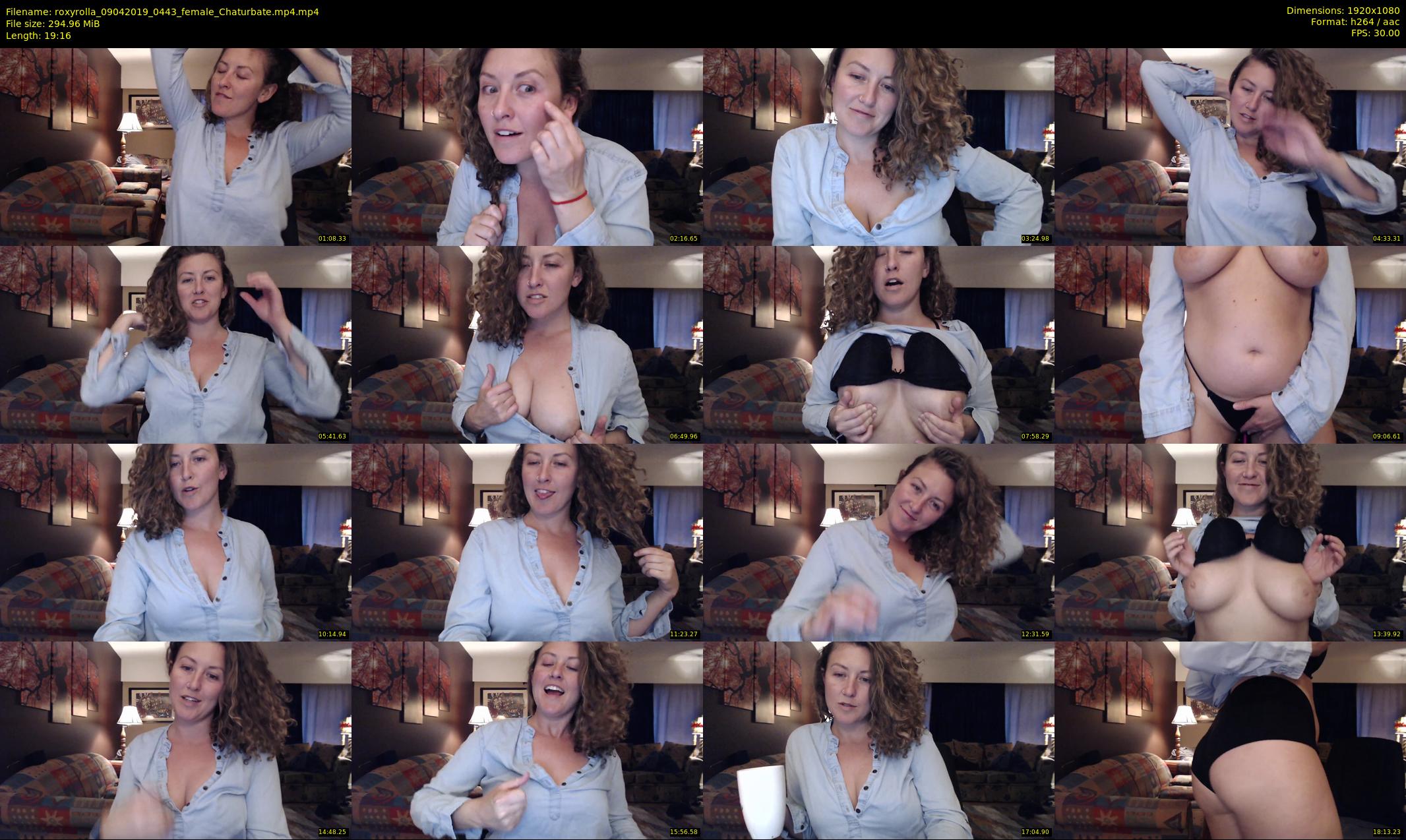 roxyrolla — 20 minute Chaturbate female cam show recording, 1080p, Apr 9, 2019