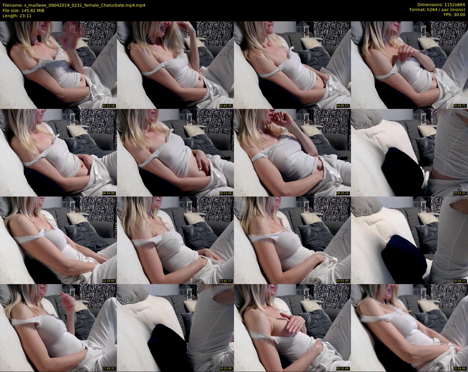 s_mailleee — 24 minute Chaturbate female cam show recording, 720p, Apr 9, 2019