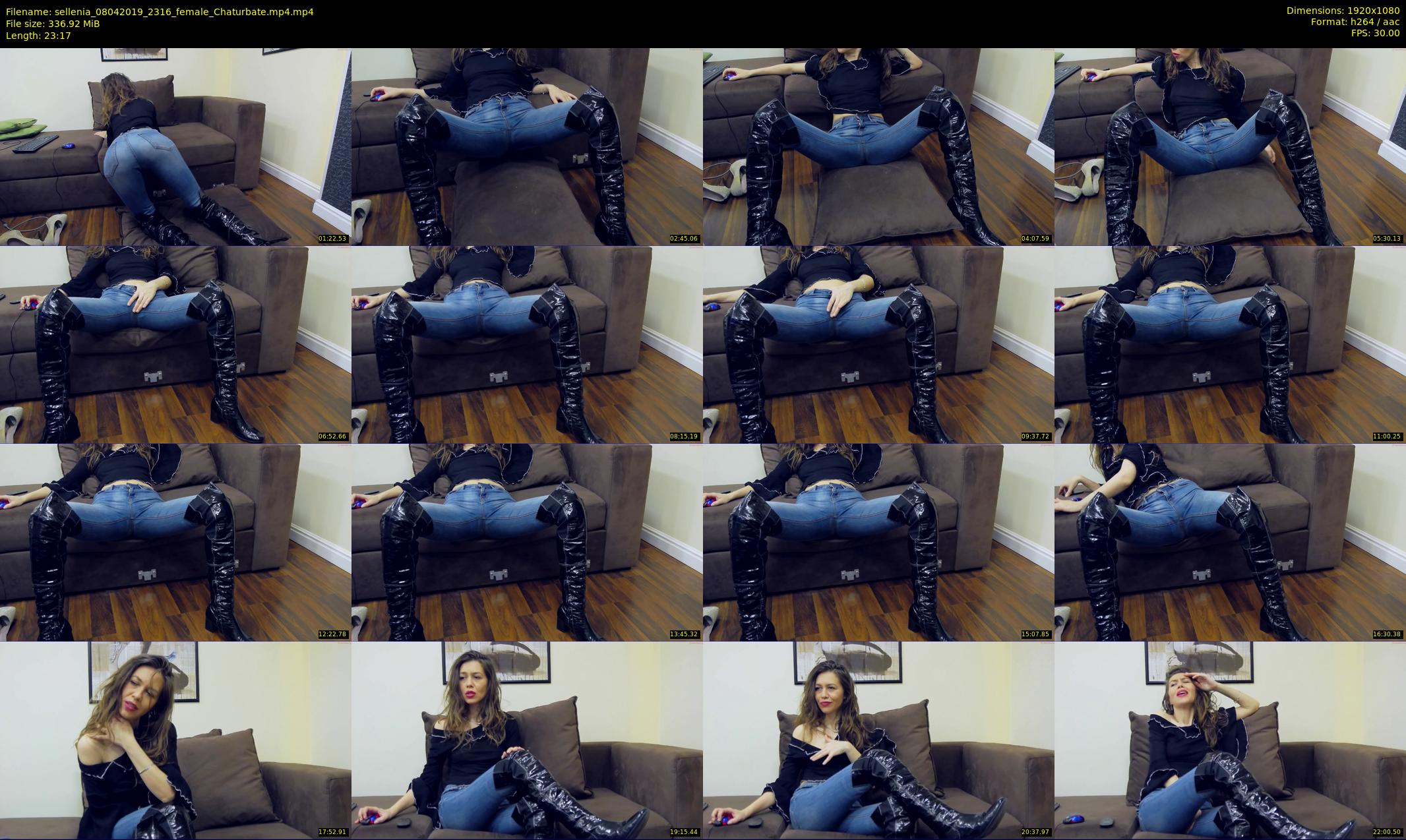sellenia — 24 minute Chaturbate female cam show recording, 1080p, Apr 8, 2019