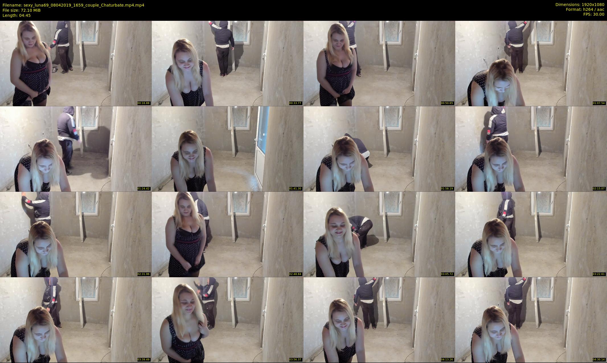 sexy_luna69 — 5 minute Chaturbate couple cam show recording, 1080p, Apr 8, 2019