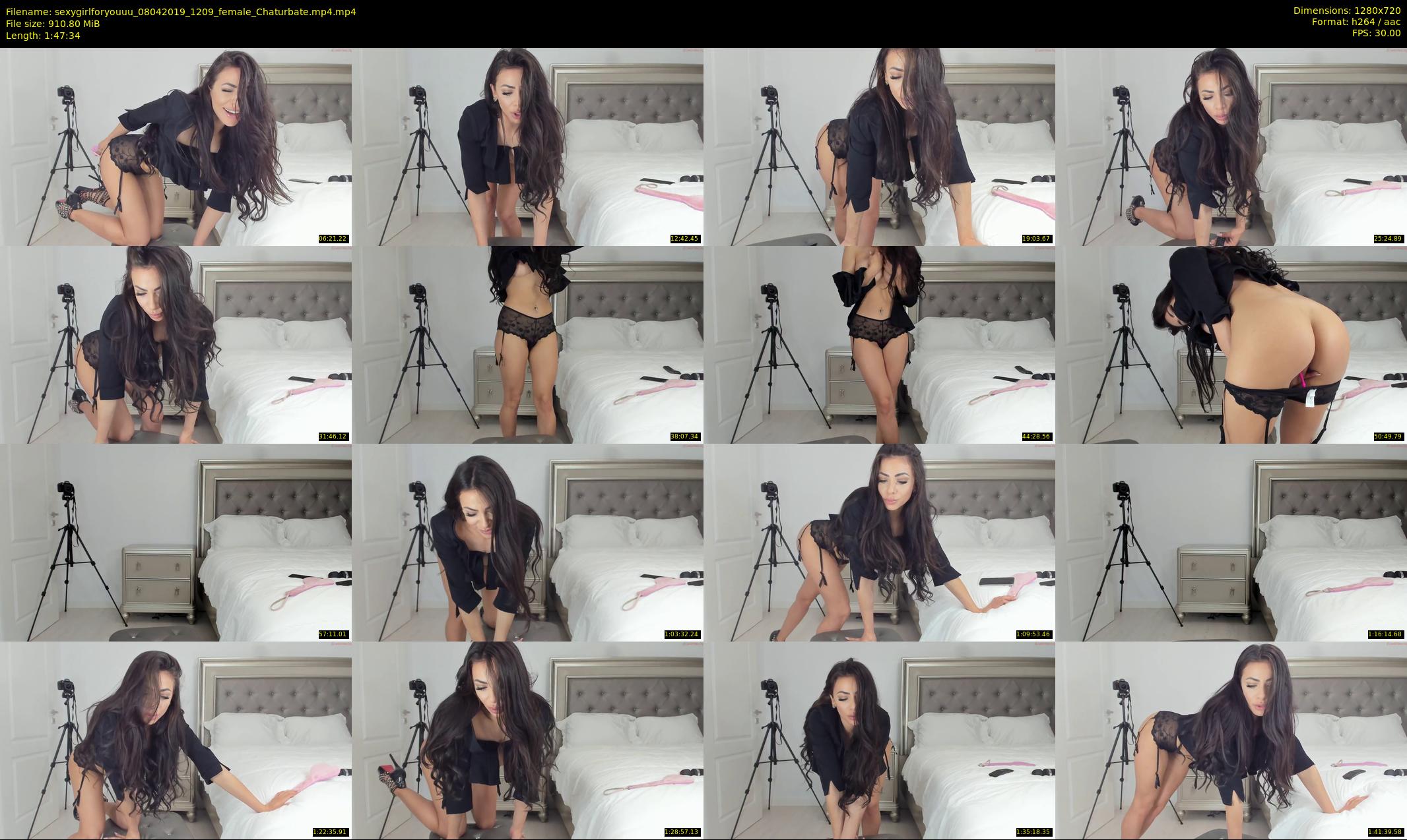 sexygirlforyouuu — 108 minute Chaturbate female cam show recording, 720p, Apr 8, 2019