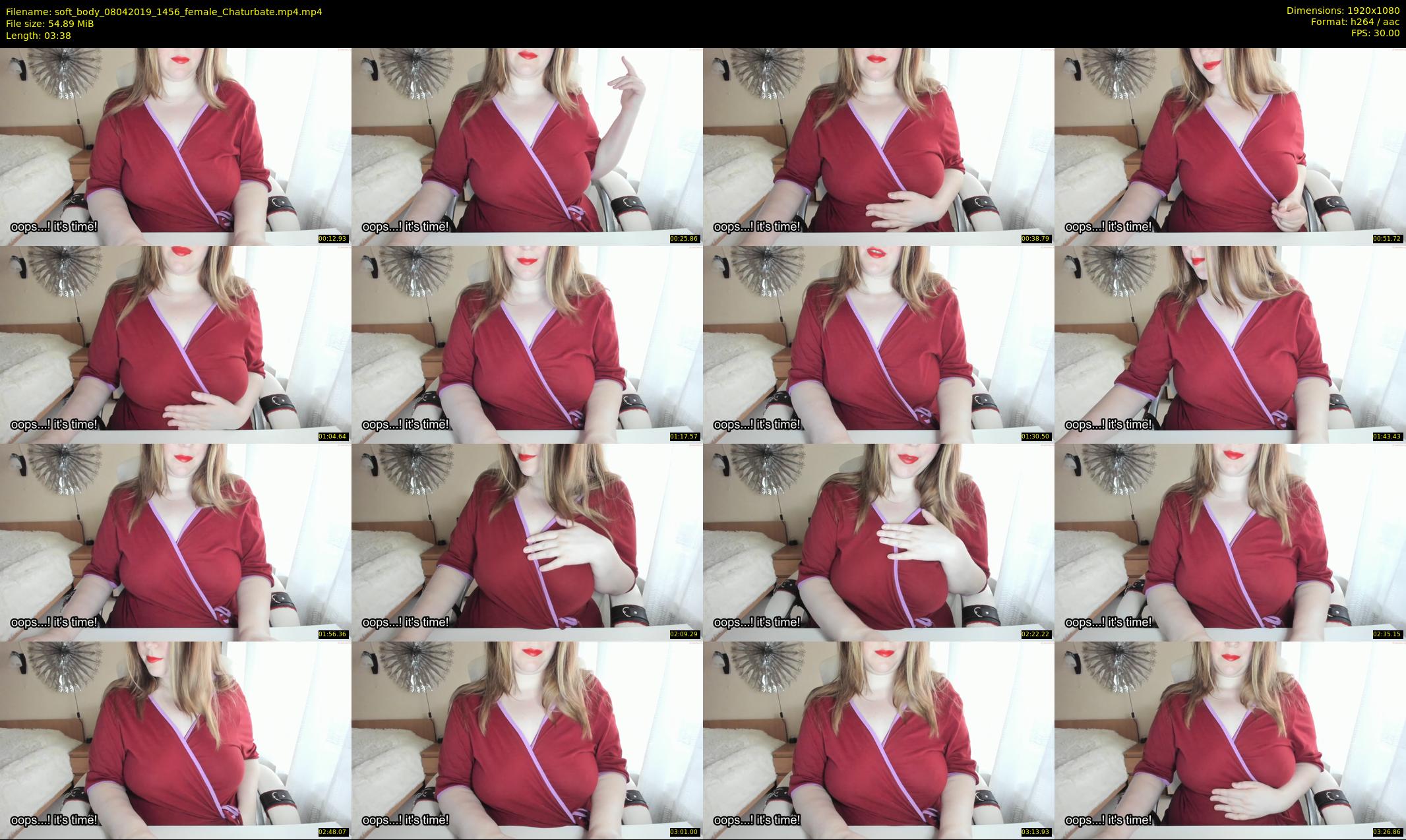 soft_body — 4 minute Chaturbate female cam show recording, 1080p, Apr 8, 2019