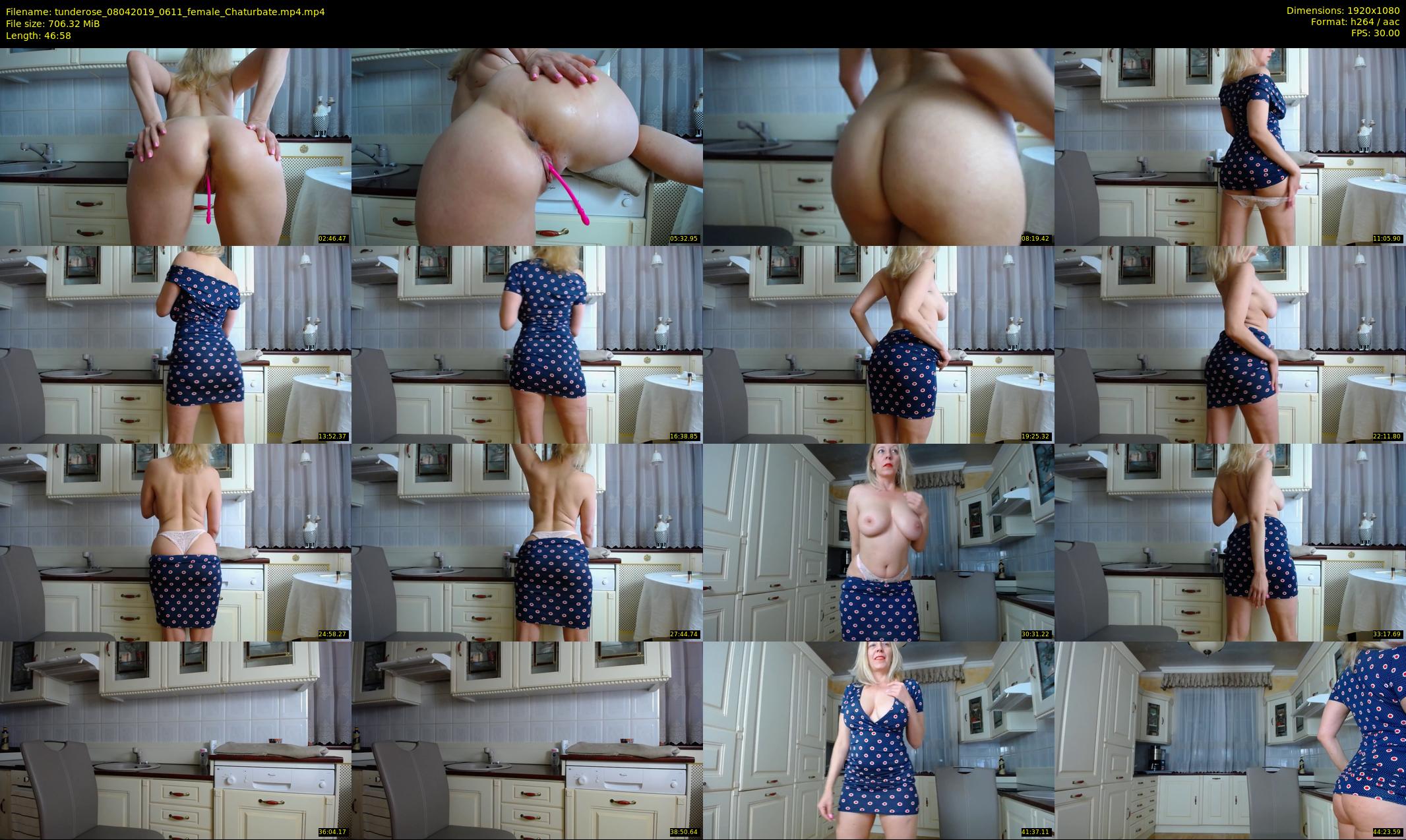tunderose — 47 minute Chaturbate female cam show recording, 1080p, Apr 8, 2019